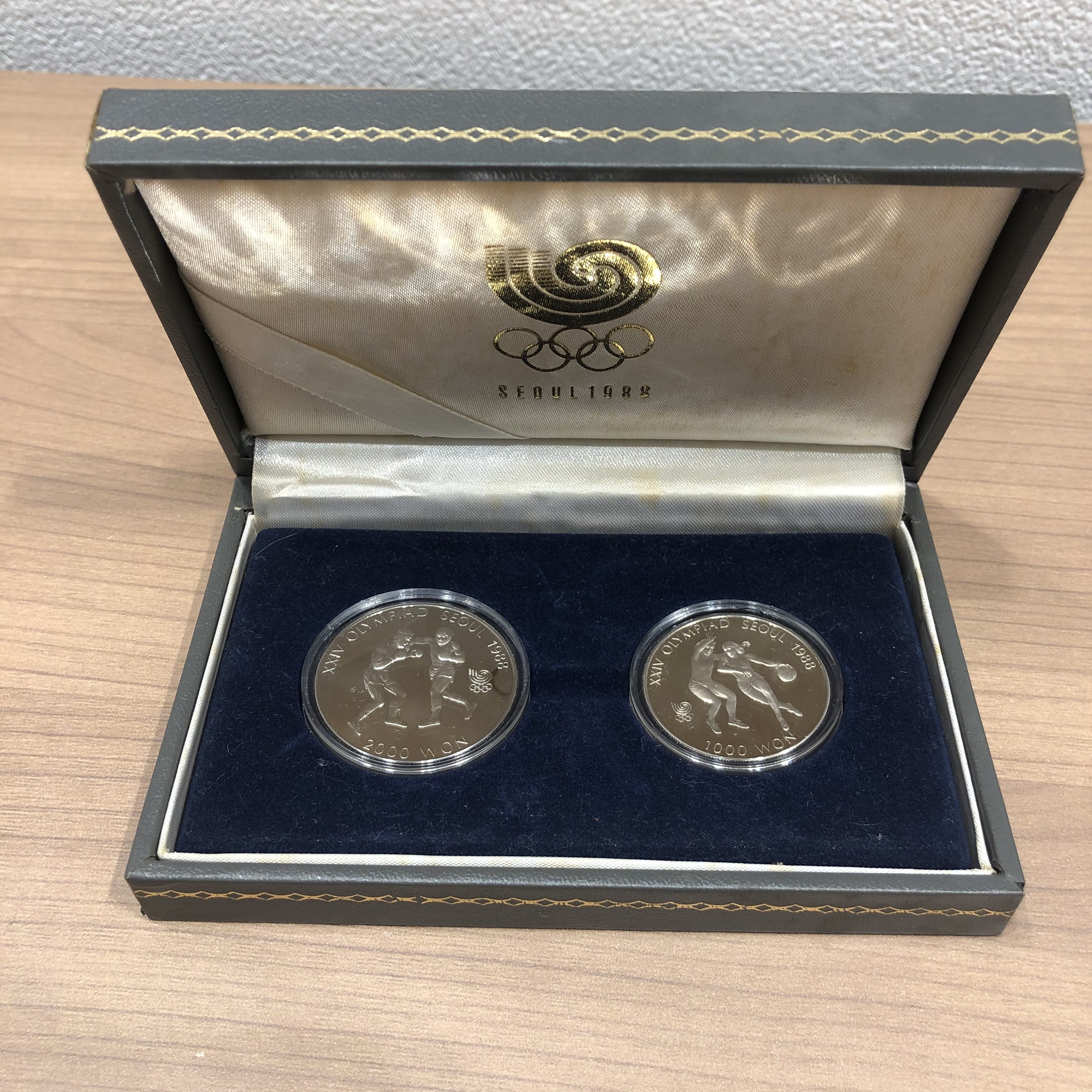 1988ソウルオリンピック 2000ウォン、1000ウォン銀貨