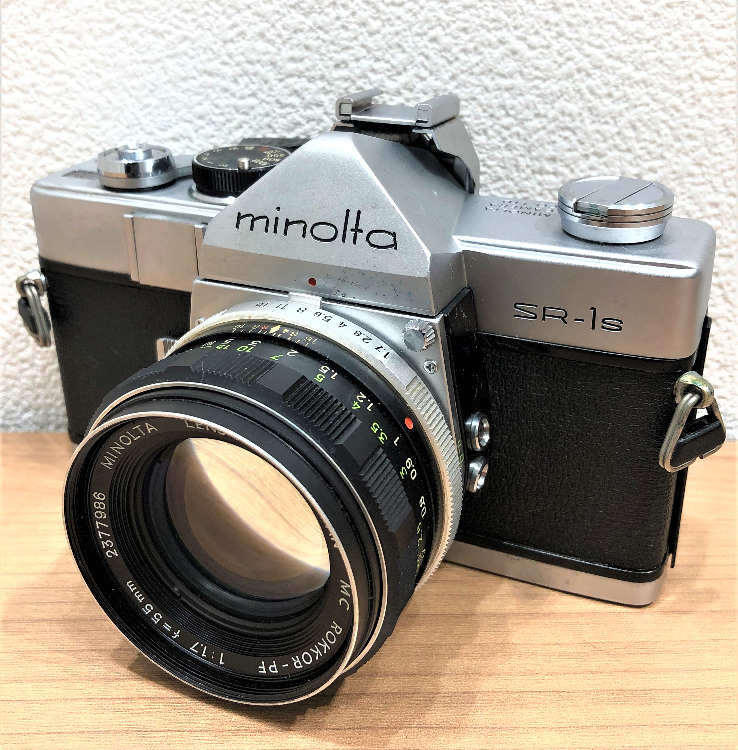 【MINOLTA/ミノルタ】SR-1S 1.7 55mm 一眼レフフィルムカメラ