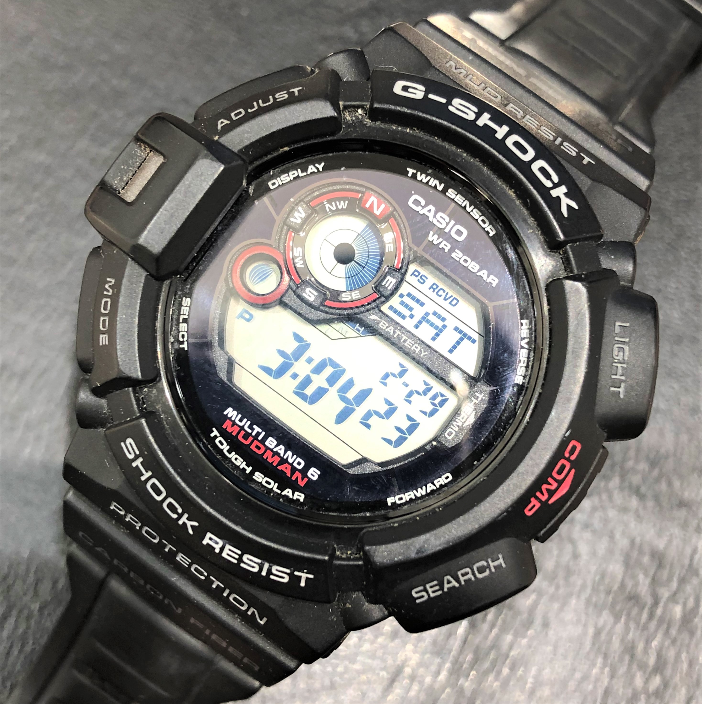 【CASIO G-SHOCK/カシオ Gショック】 GW-9300 マッドマン 腕時計