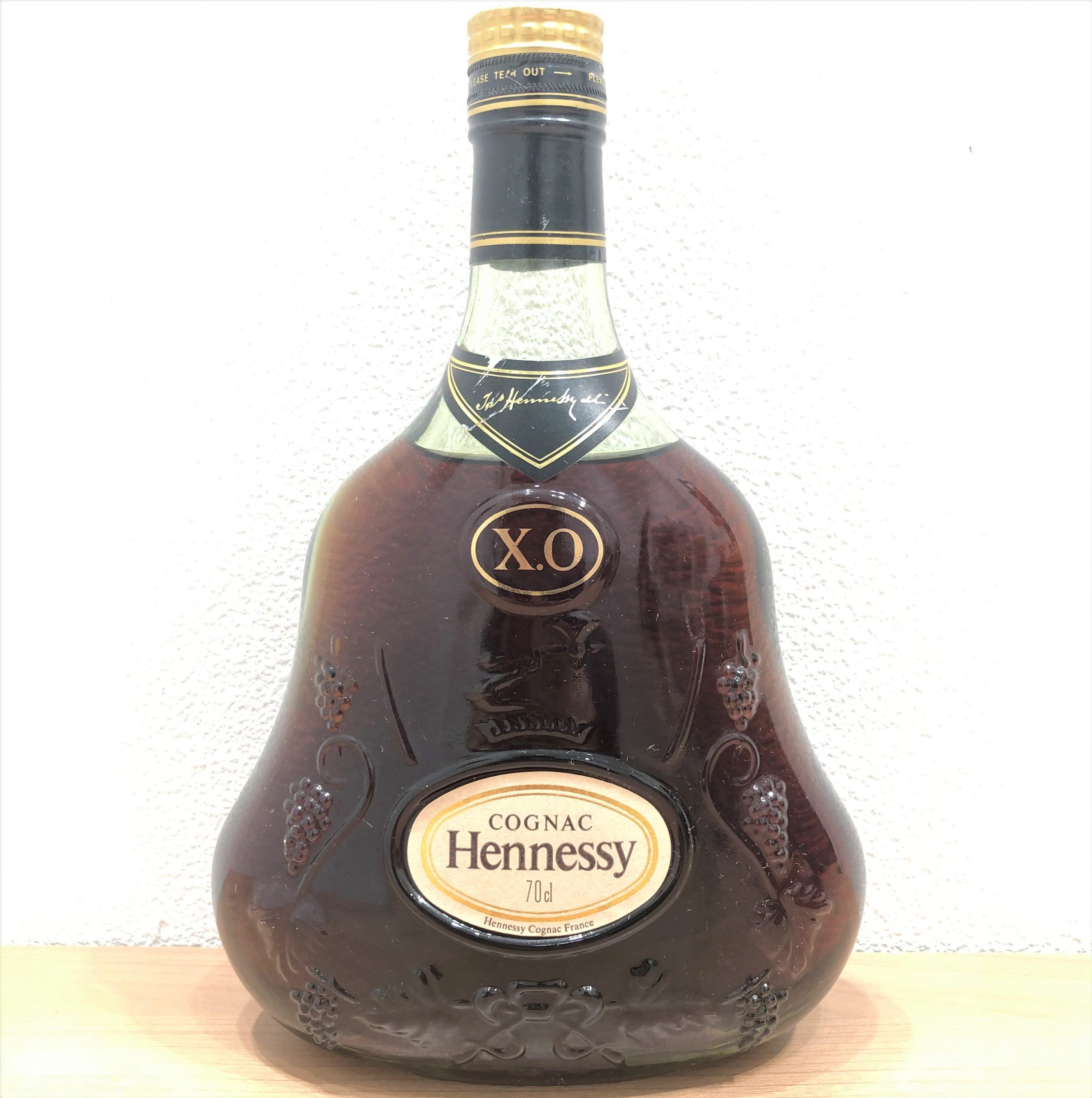 【Hennesy/ヘネシー】XO グリーンボトル 金キャップ 700ml ブランデー