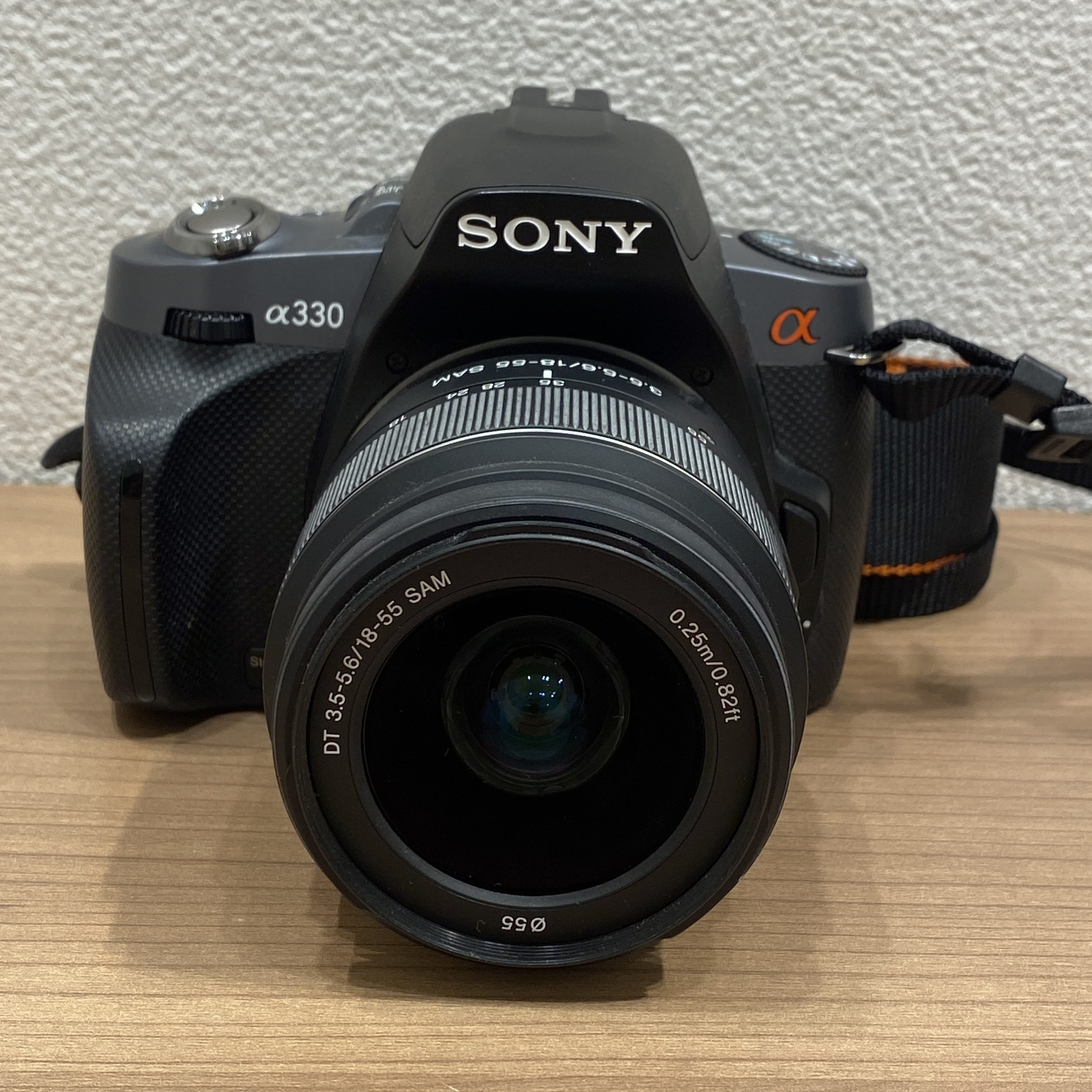 【SONY/ソニー】a330 デジタル一眼レフカメラ DT3.5-5.6/18-55 SAM 0.25mm/0.82ft