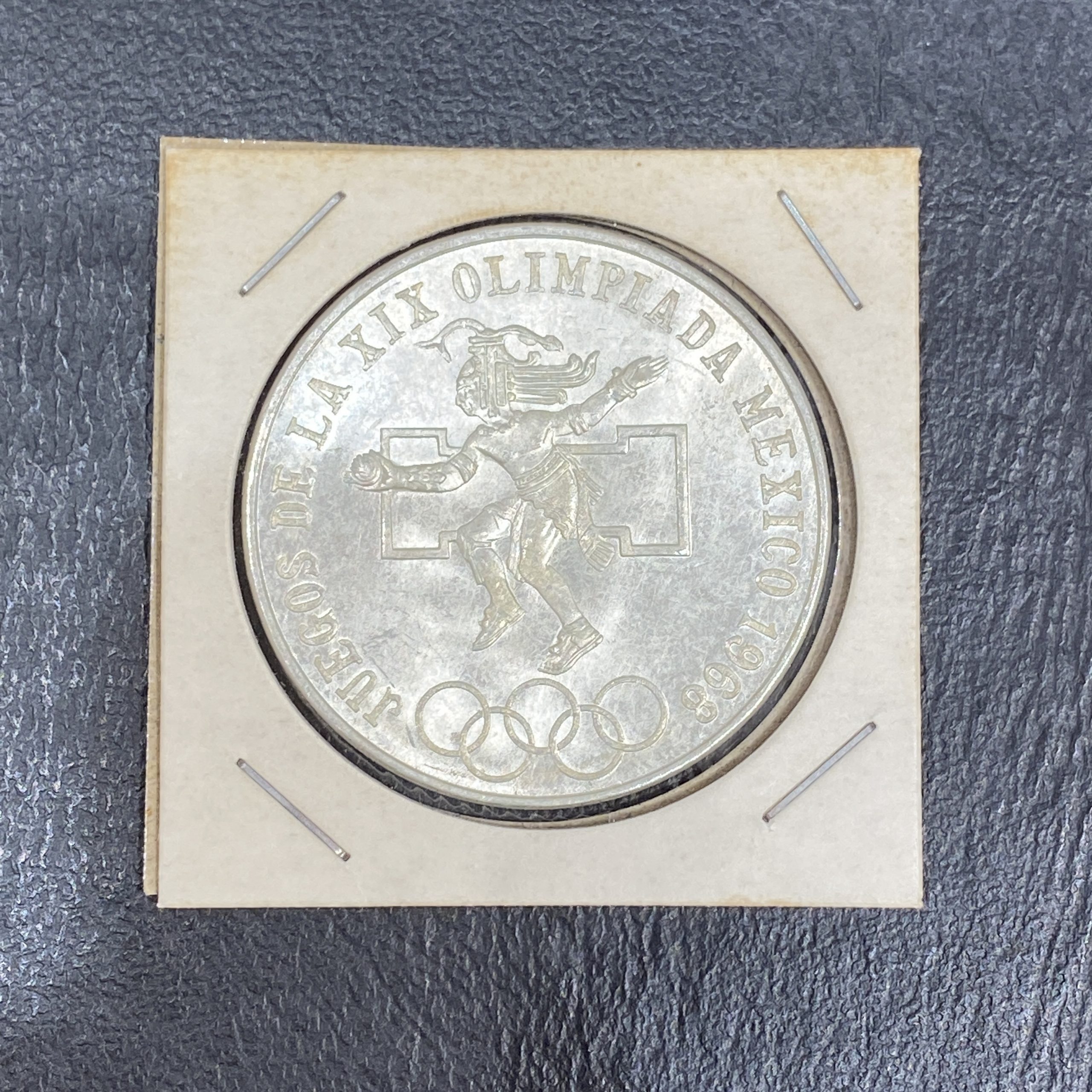 【外国古銭】メキシコ銀貨 オリンピック 1968年 25ペソ