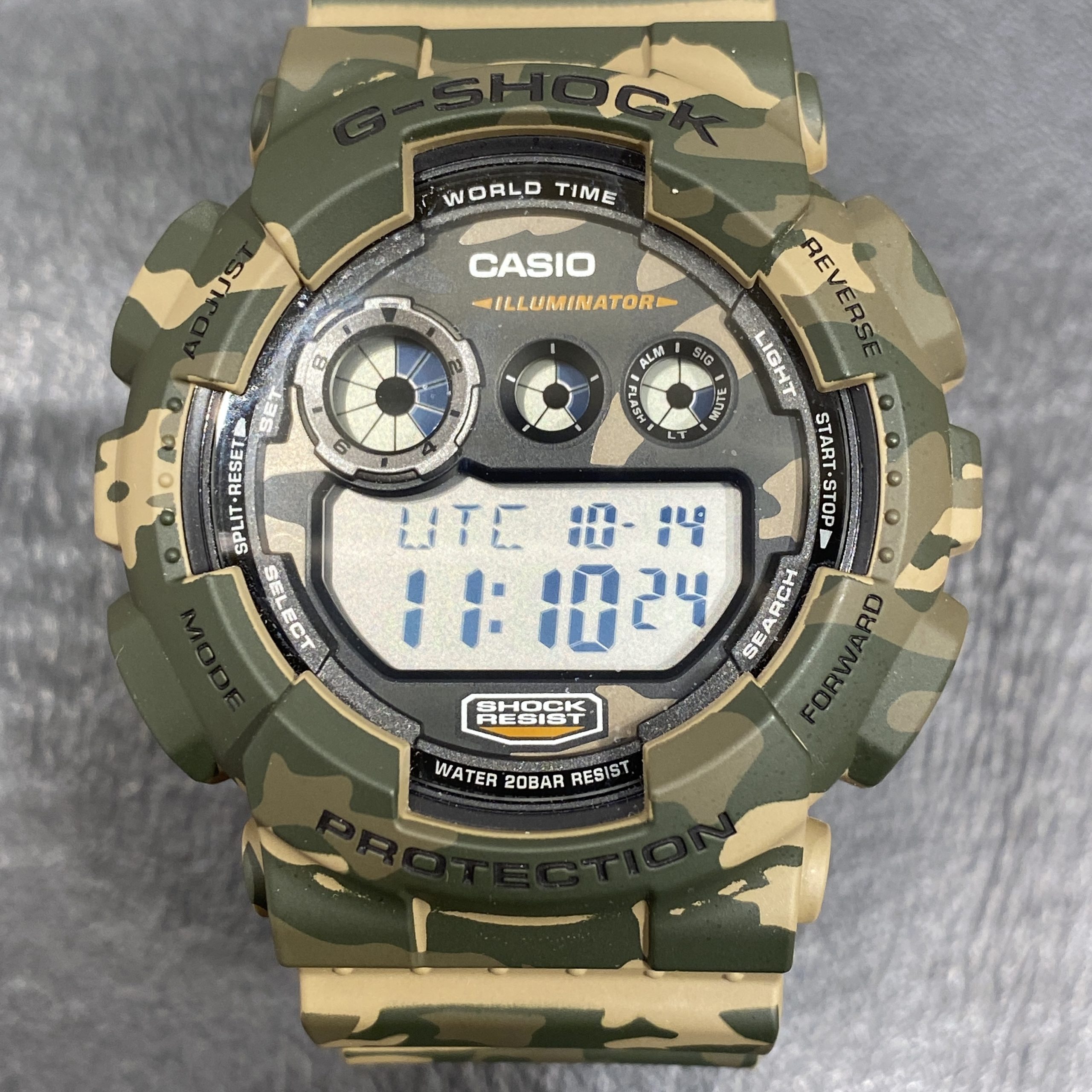 【CASIO/カシオ】G-SHOCK/ジーショック RESIST アナデジ腕時計 GD-120CM