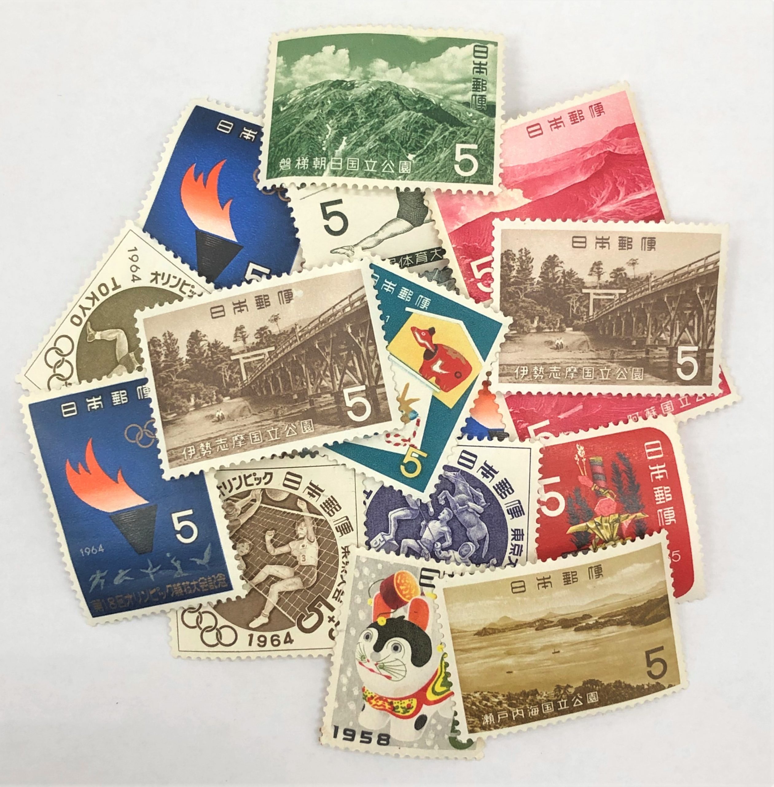 切手バラ 5円
