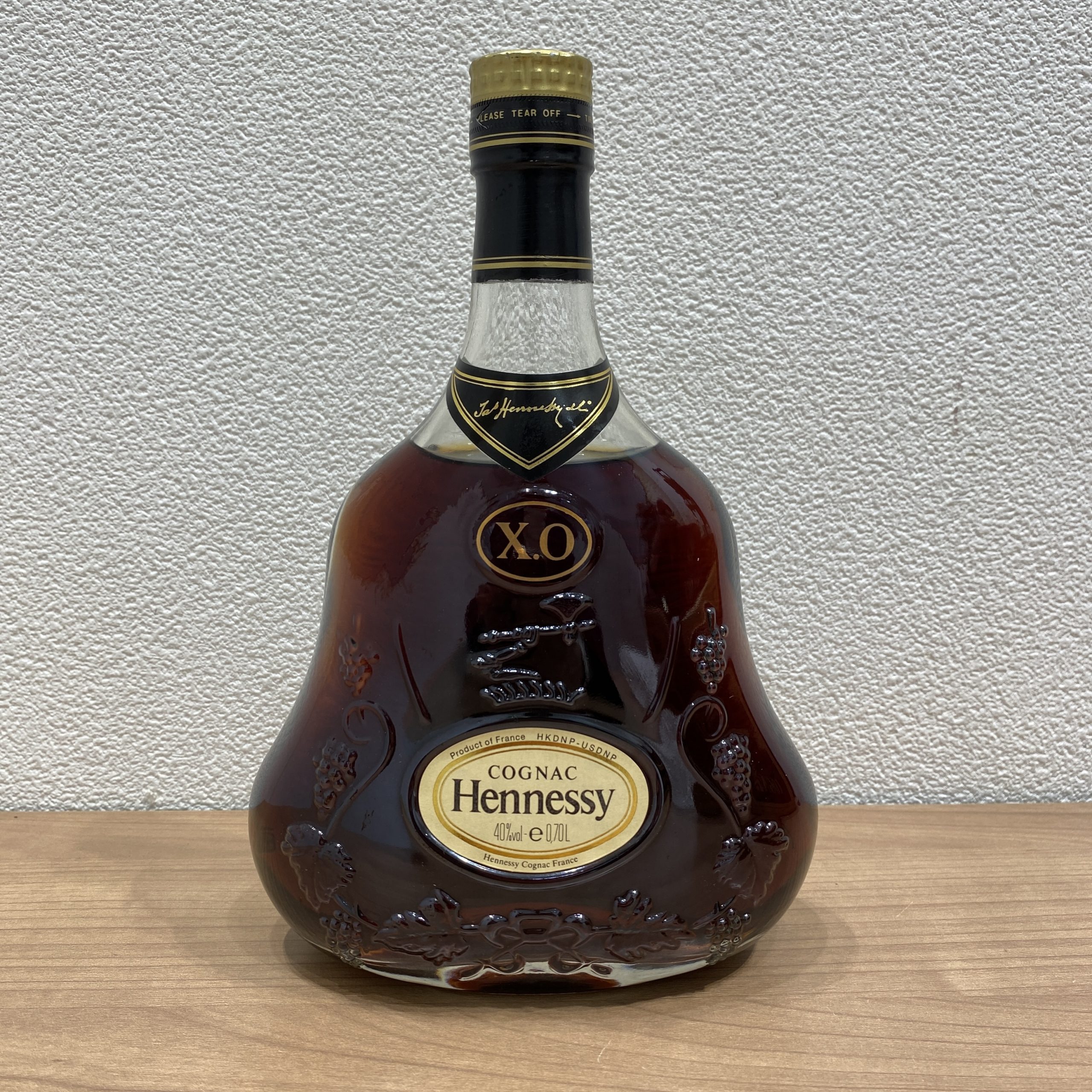 【Hennessy/ヘネシー】XO クリアボトル 金キャップ 700ml