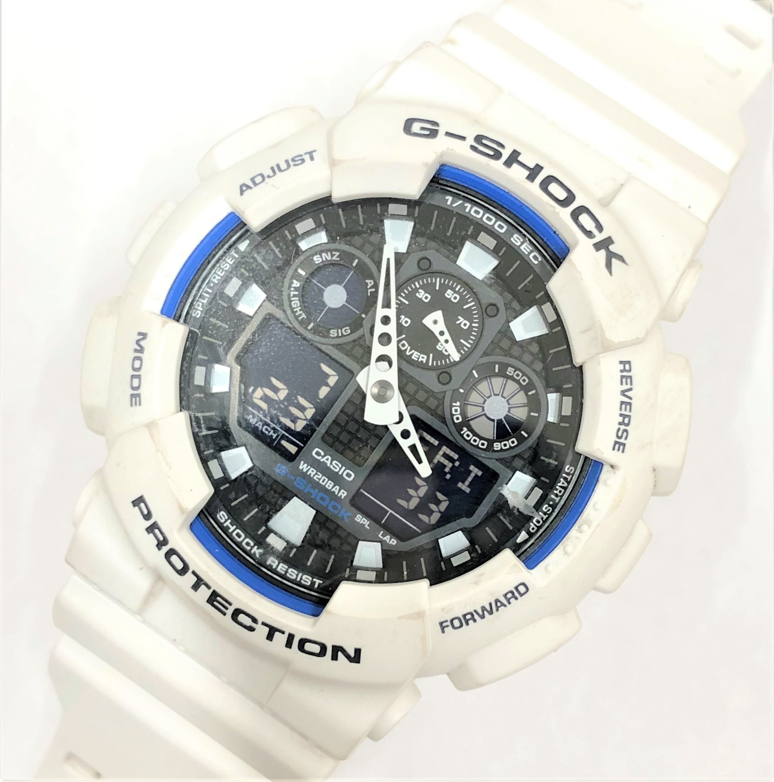 【CASIO G-SHOCK/カシオ Gショック】GA-100B デジタル腕時計