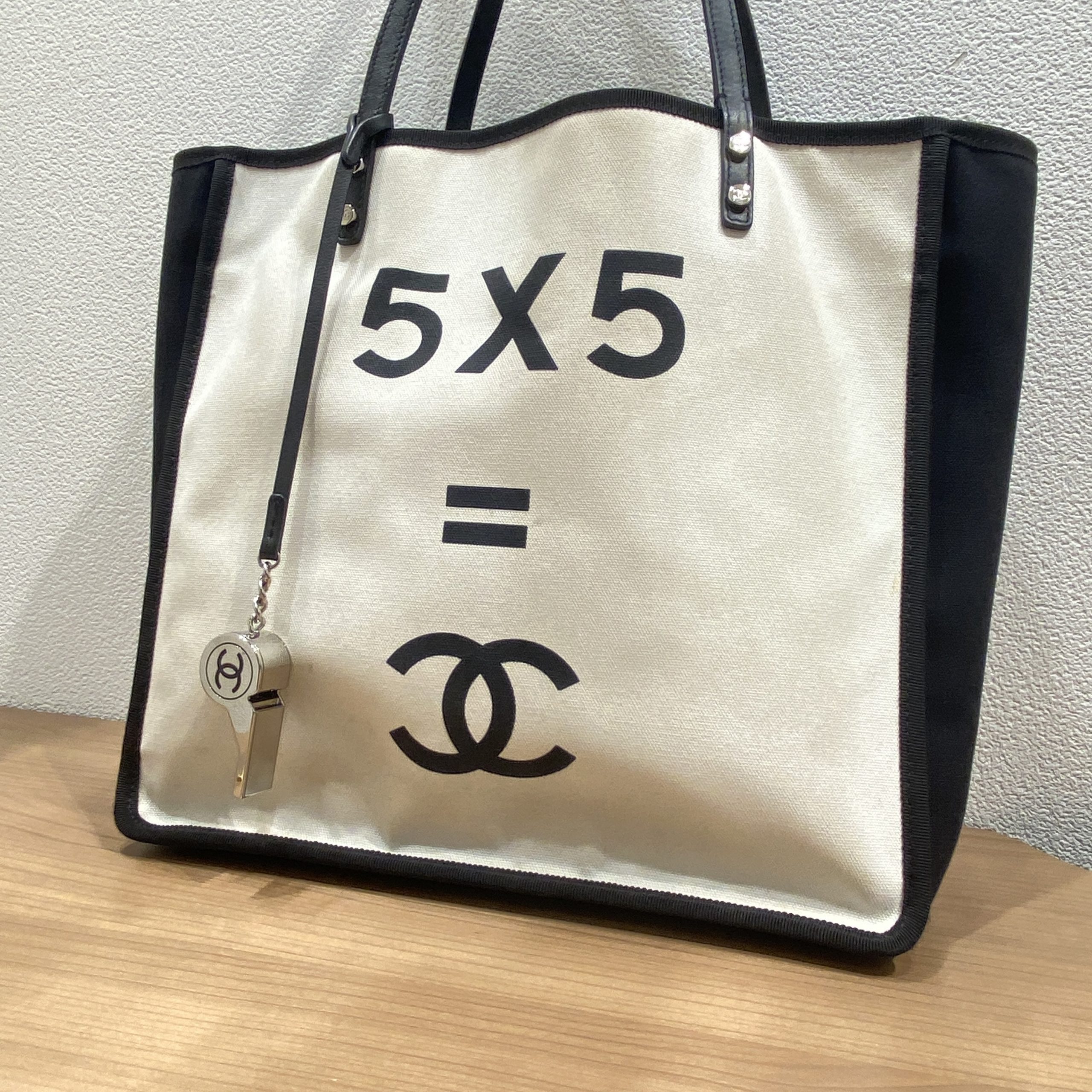 【CHANEL/シャネル】キャンバス トートバッグ