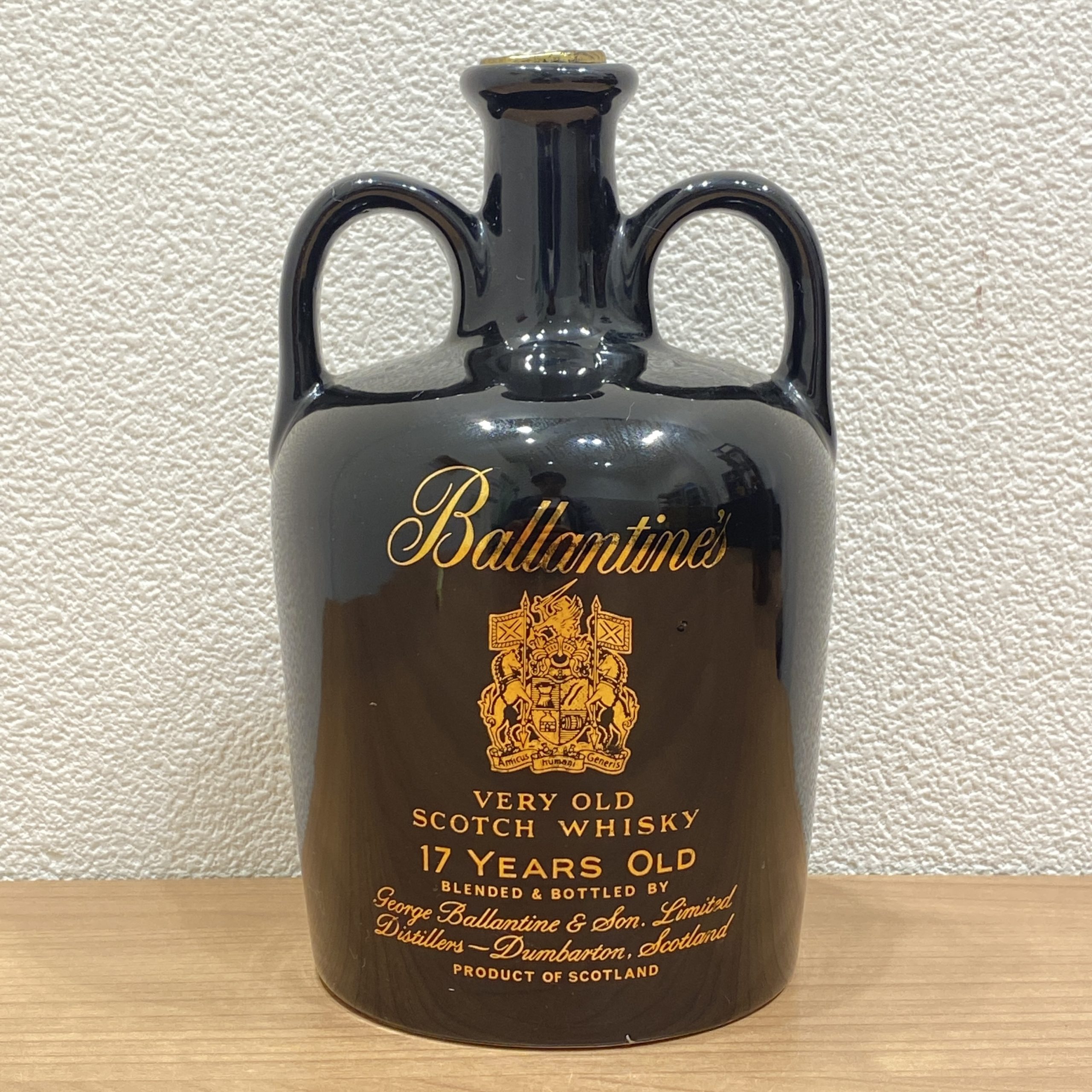 【Ballantine's/バランタイン】17YEARS VERYOLD/17年 ベリーオールド ウイスキー 黒陶器