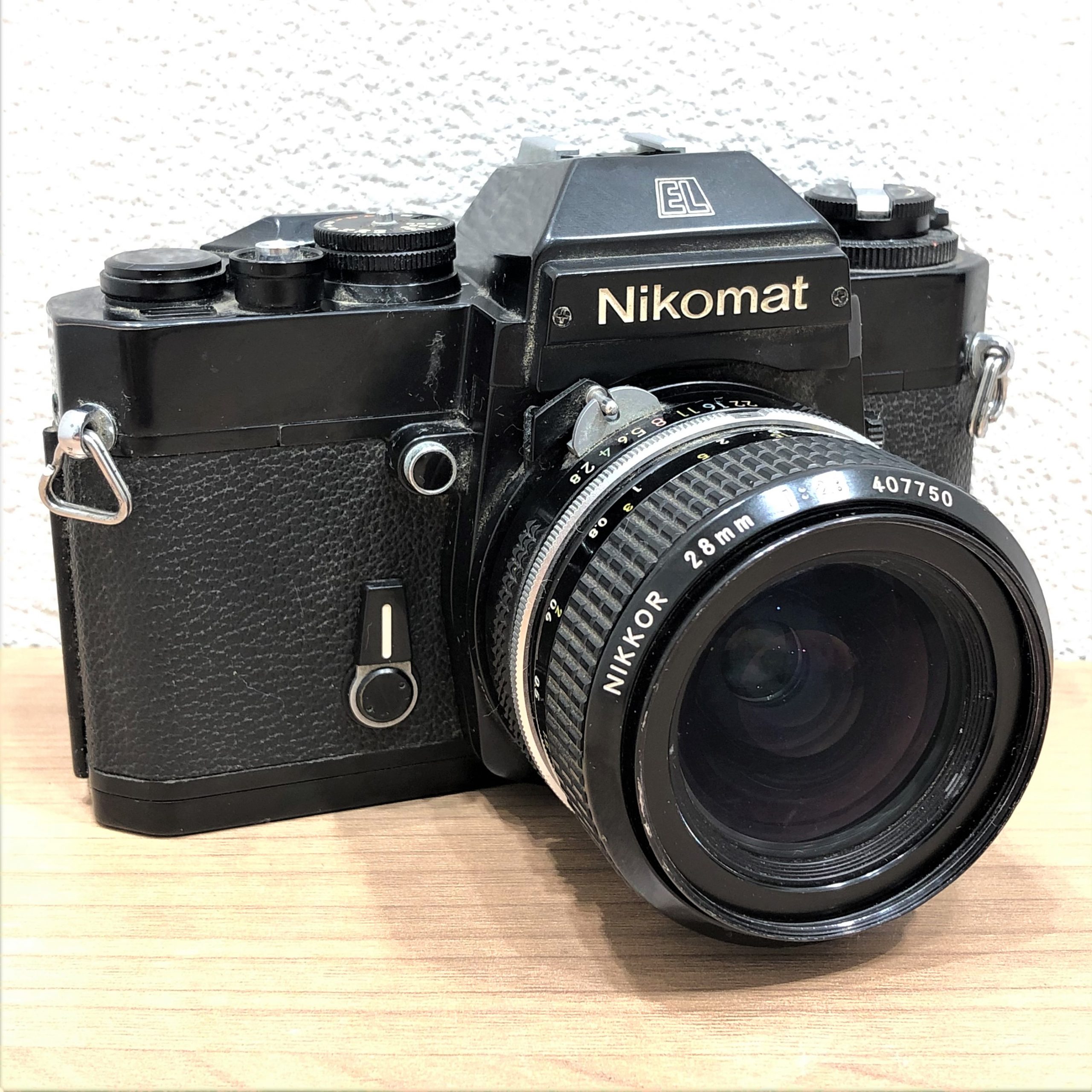 【Nikomat/ニコマート】EL 28mm 2.8 一眼レフフィルムカメラ
