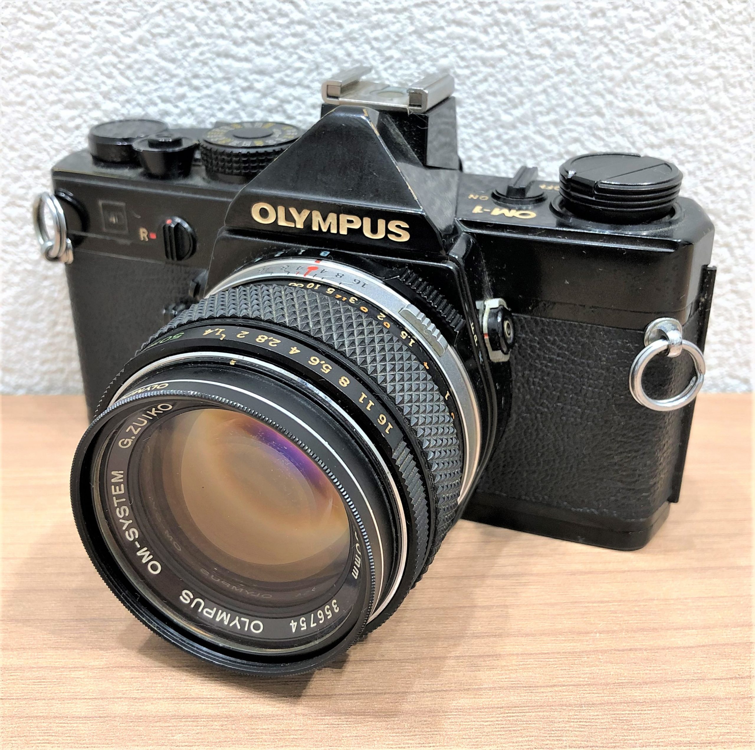 【OLYMPUS/オリンパス】OM-1 ブラックボディ 1.4 50mm 一眼レフフィルムカメラ