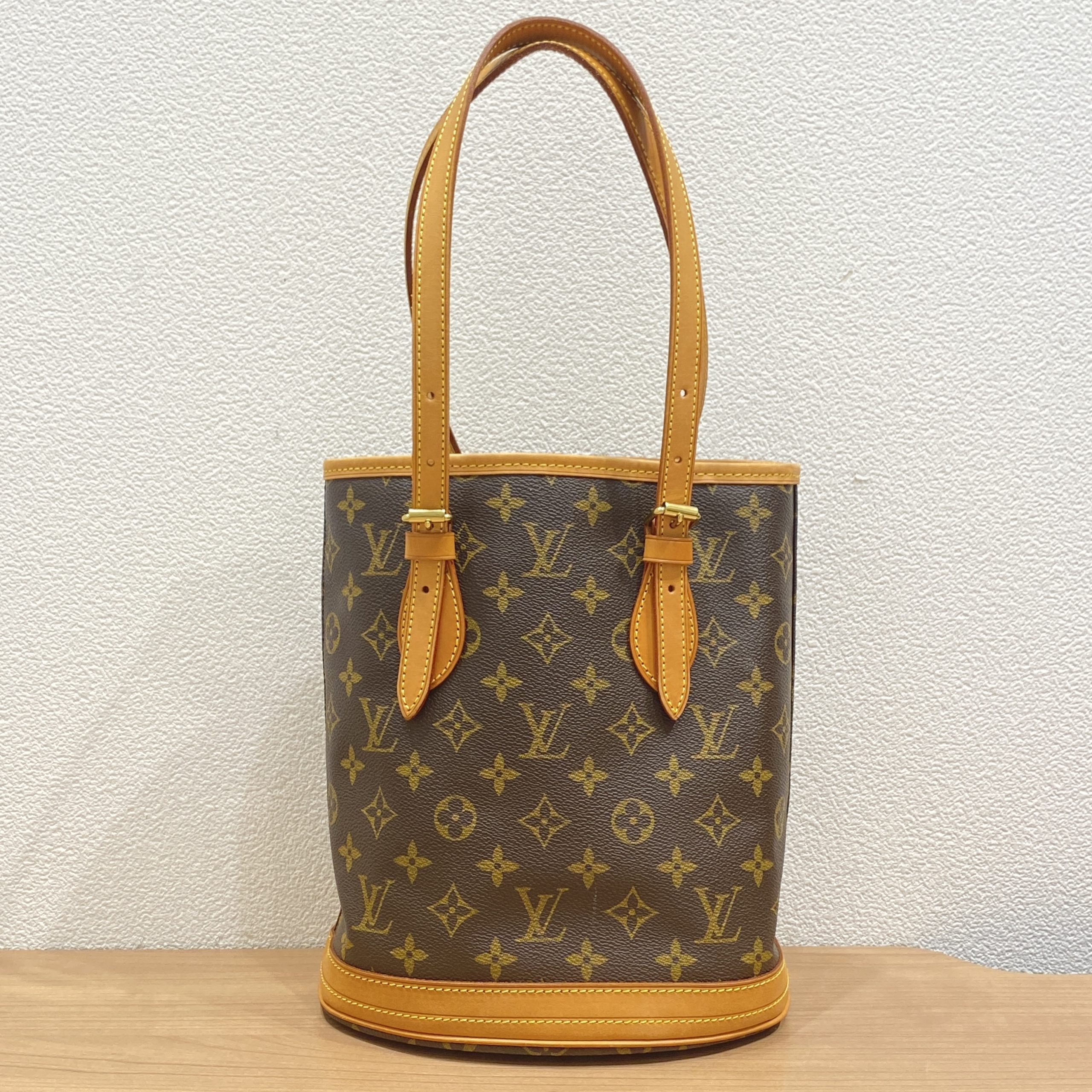 【LOUIS VUITTON/ルイヴィトン】モノグラム バケットPM M42238