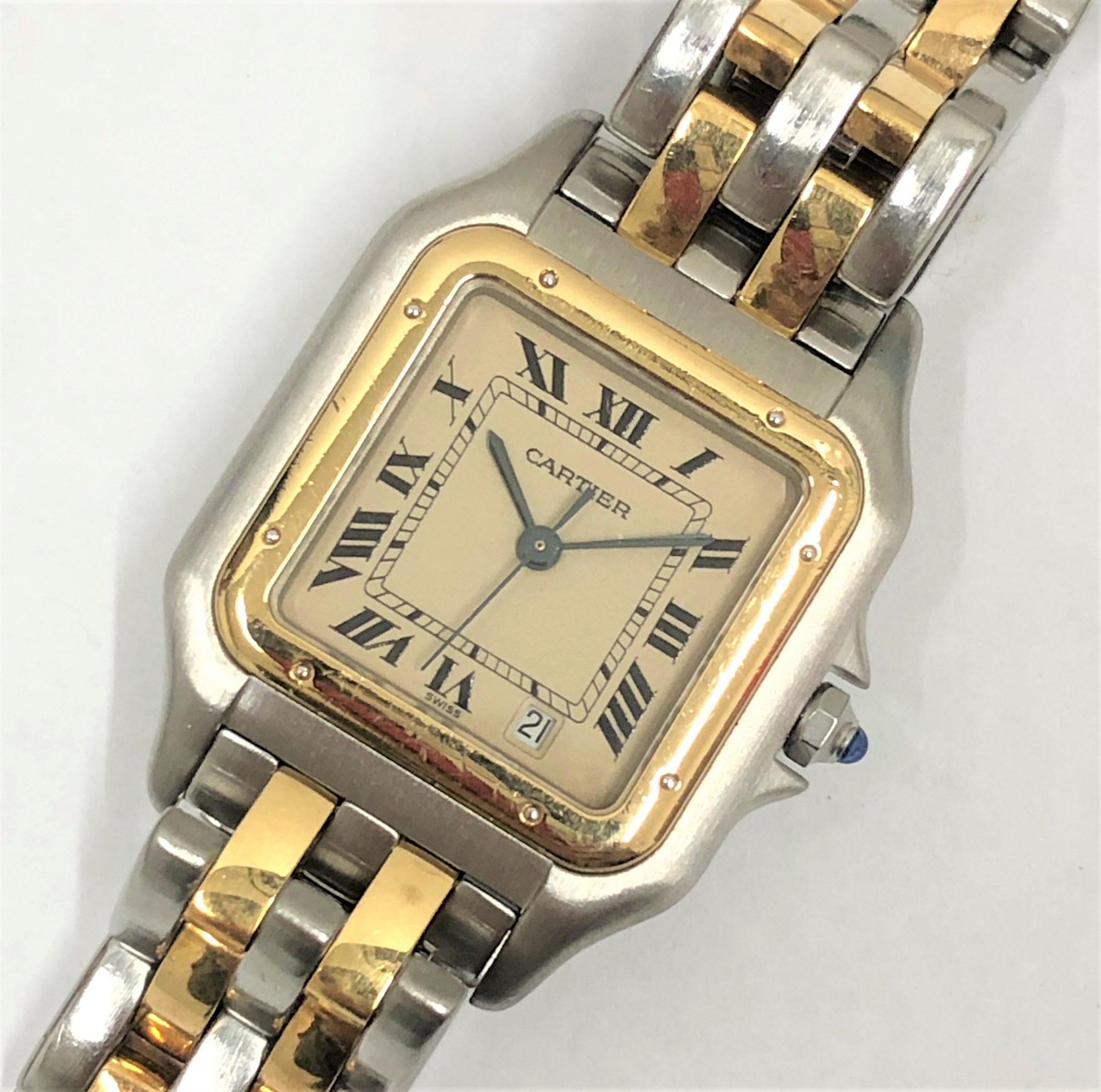 【Cartier/カルティエ】パンテールSM コンビ W25029B6 QZ 腕時計