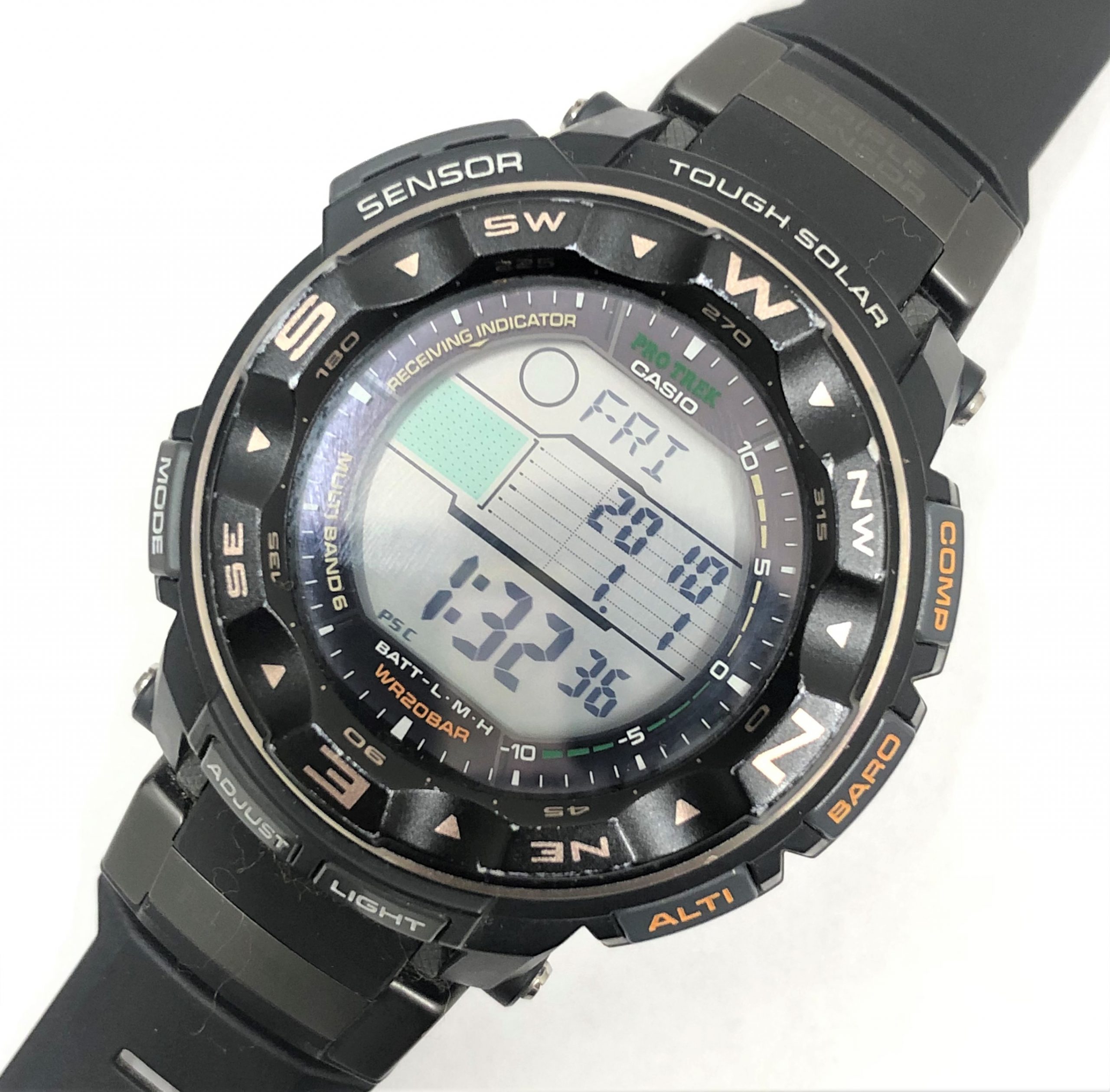 【CASIO/カシオ】プロトレック PRW-2500 電波ソーラー腕時計