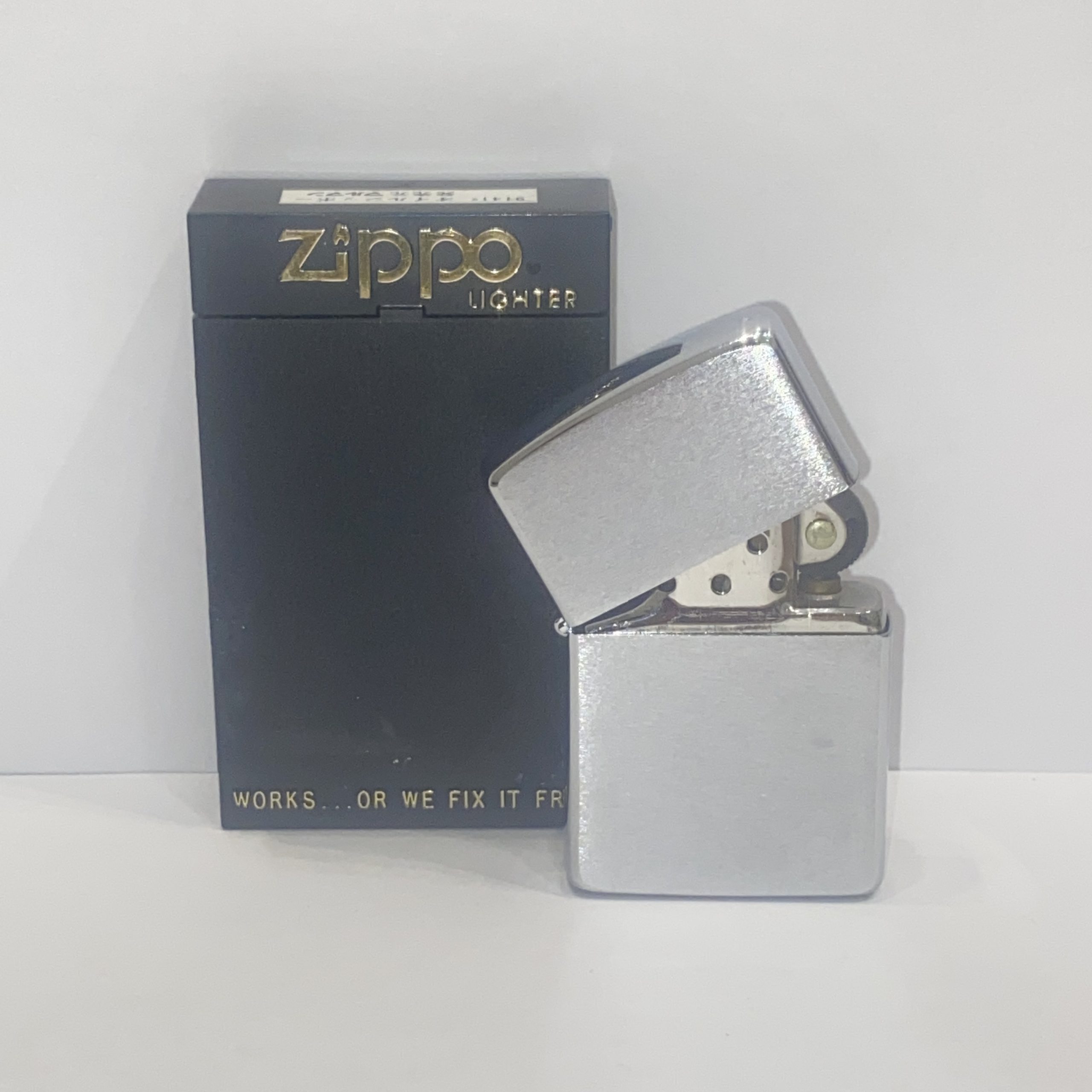 【Zippo/ジッポ】オイルライター シルバー