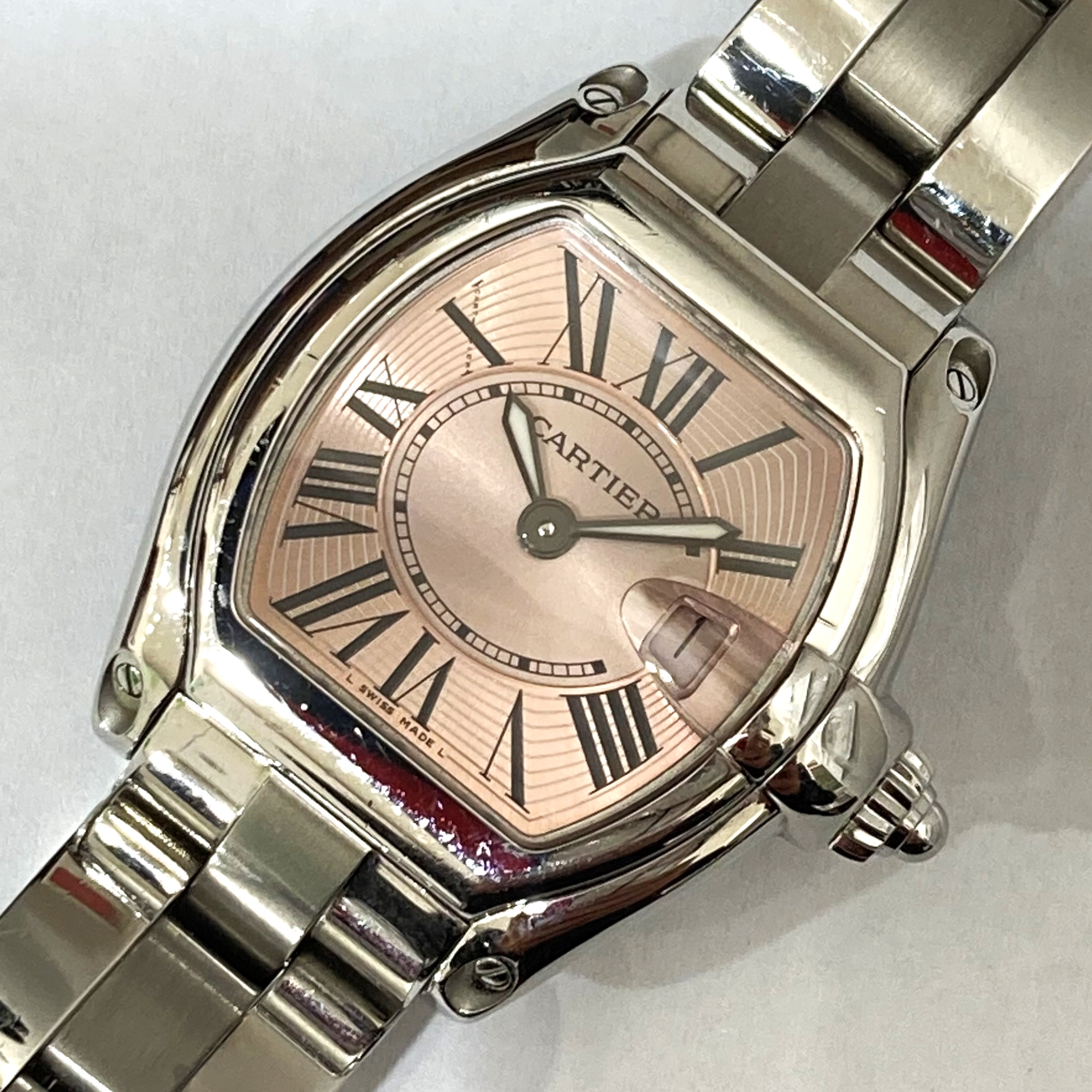 【Cartier/カルティエ】ロードスター QZ 腕時計