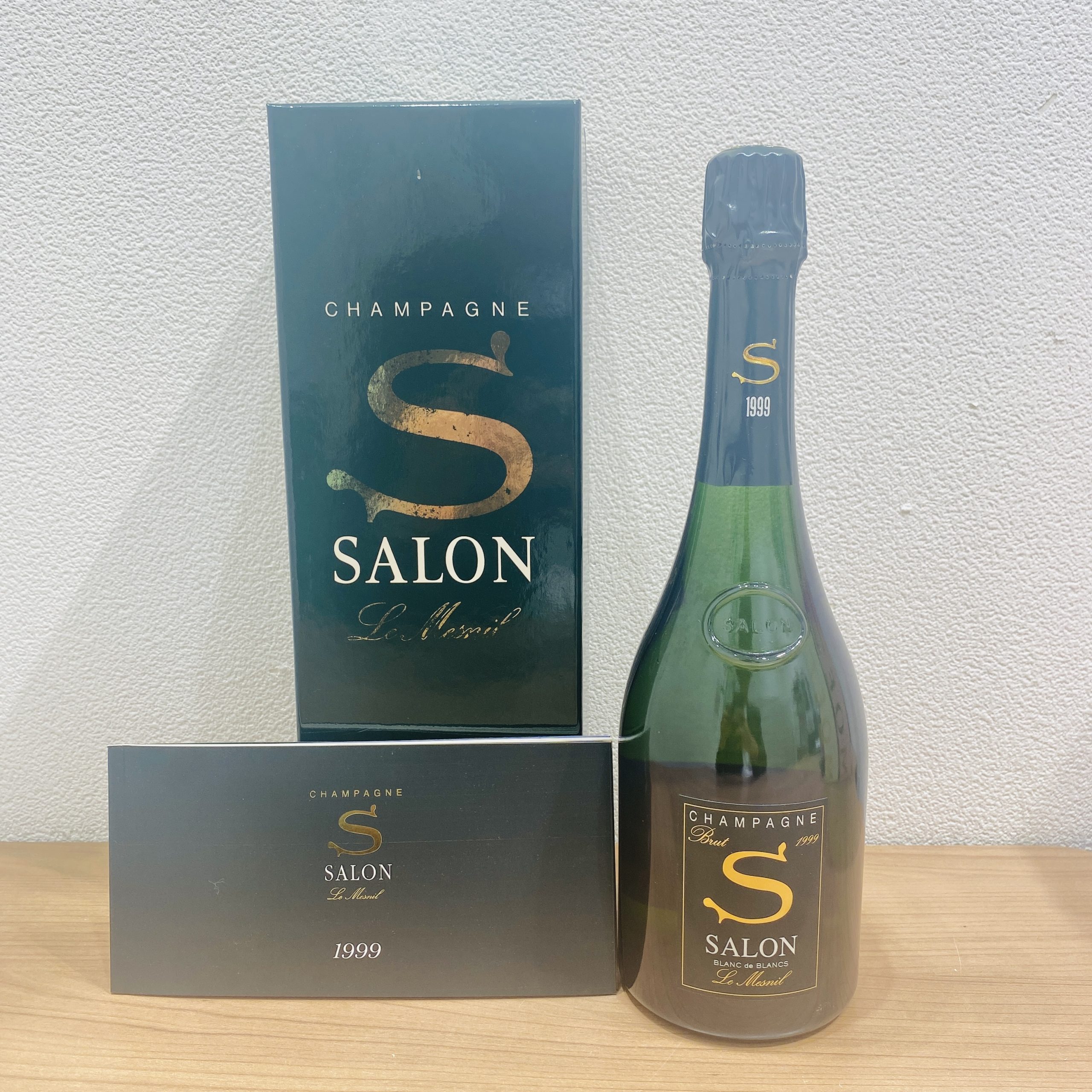 【SALON BLANC de BLANCS/サロン ブラン ド ブラン】シャンパン 1999年 ル メニル BRUT/ブリュット 750ml 