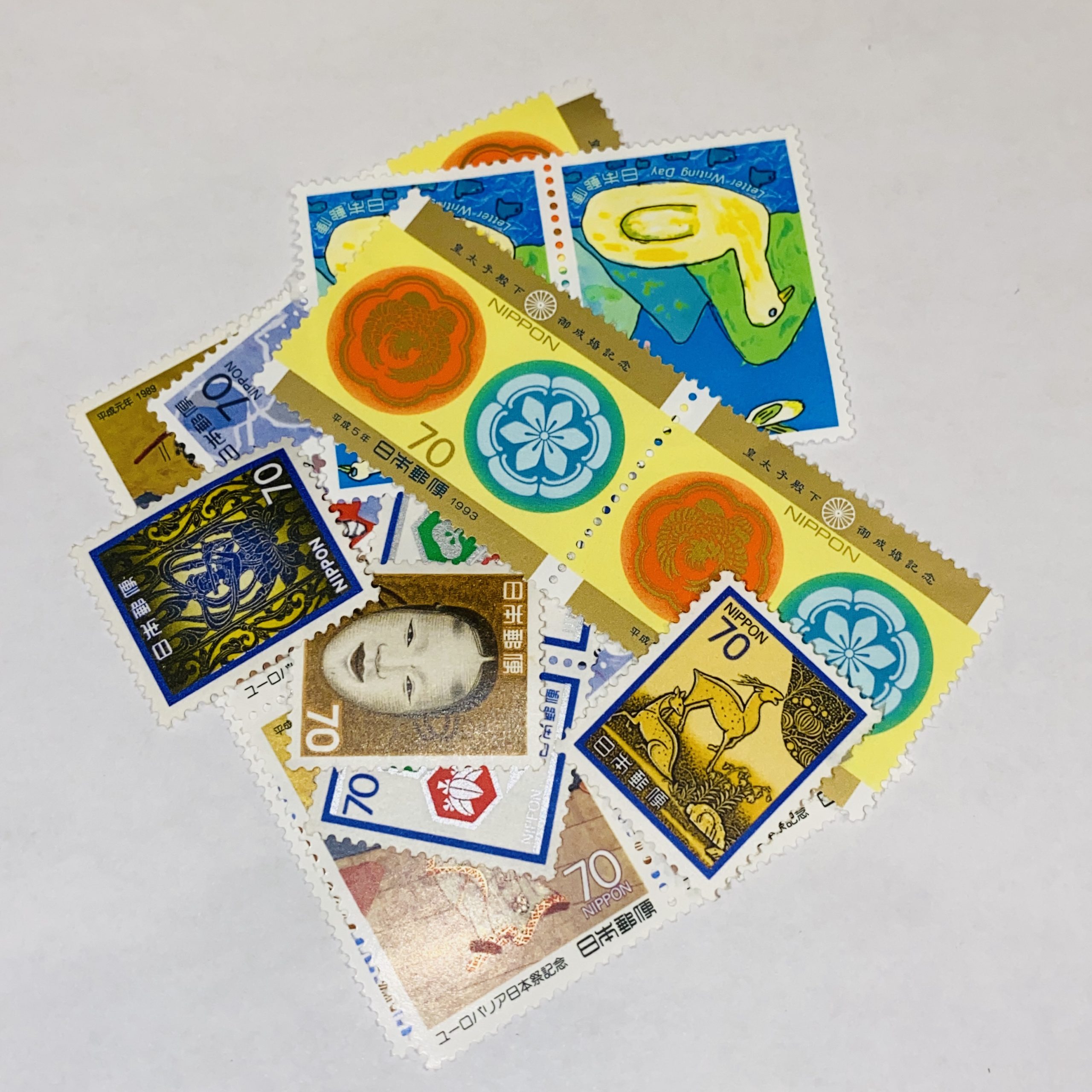 【日本バラ切手】70円