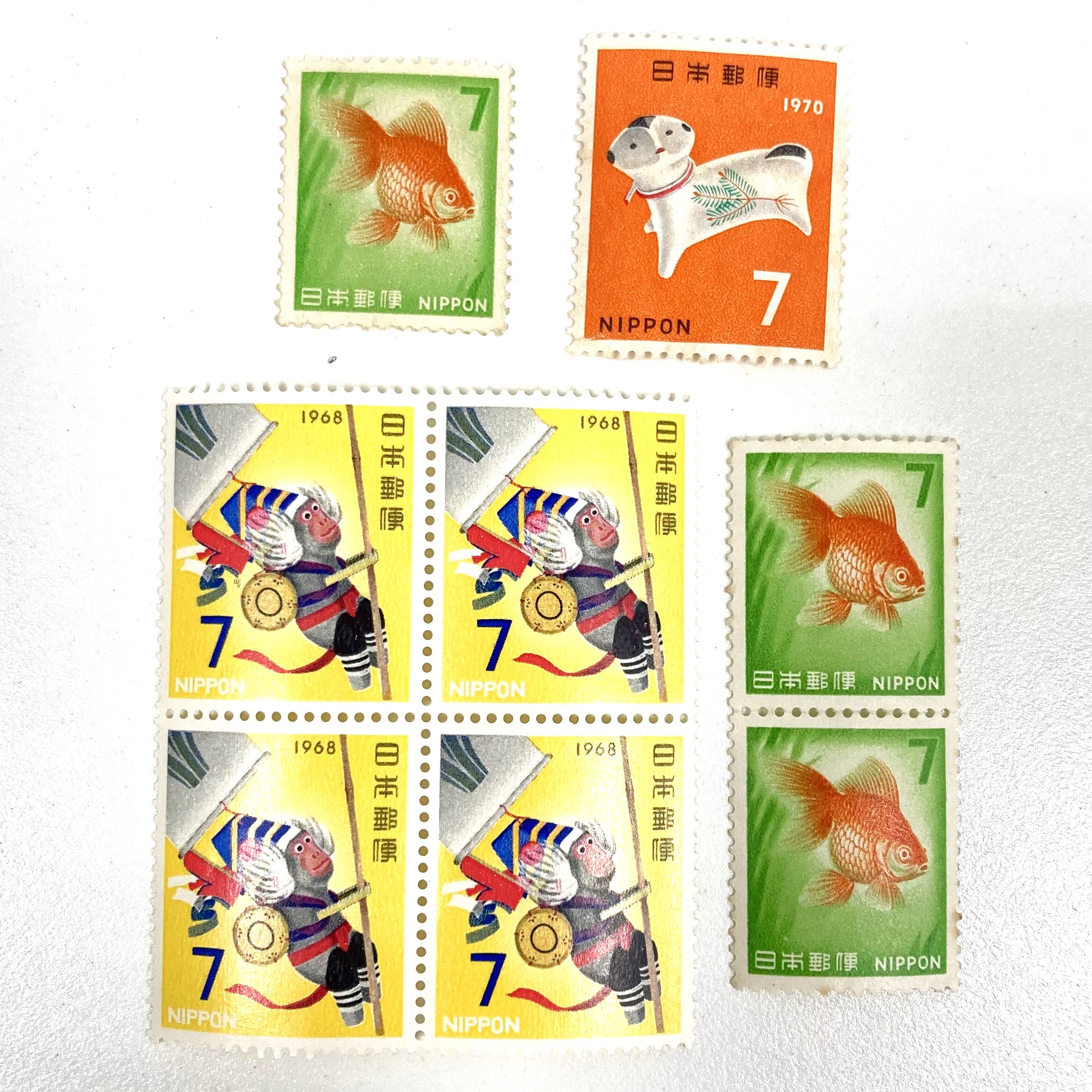 切手バラ 7円