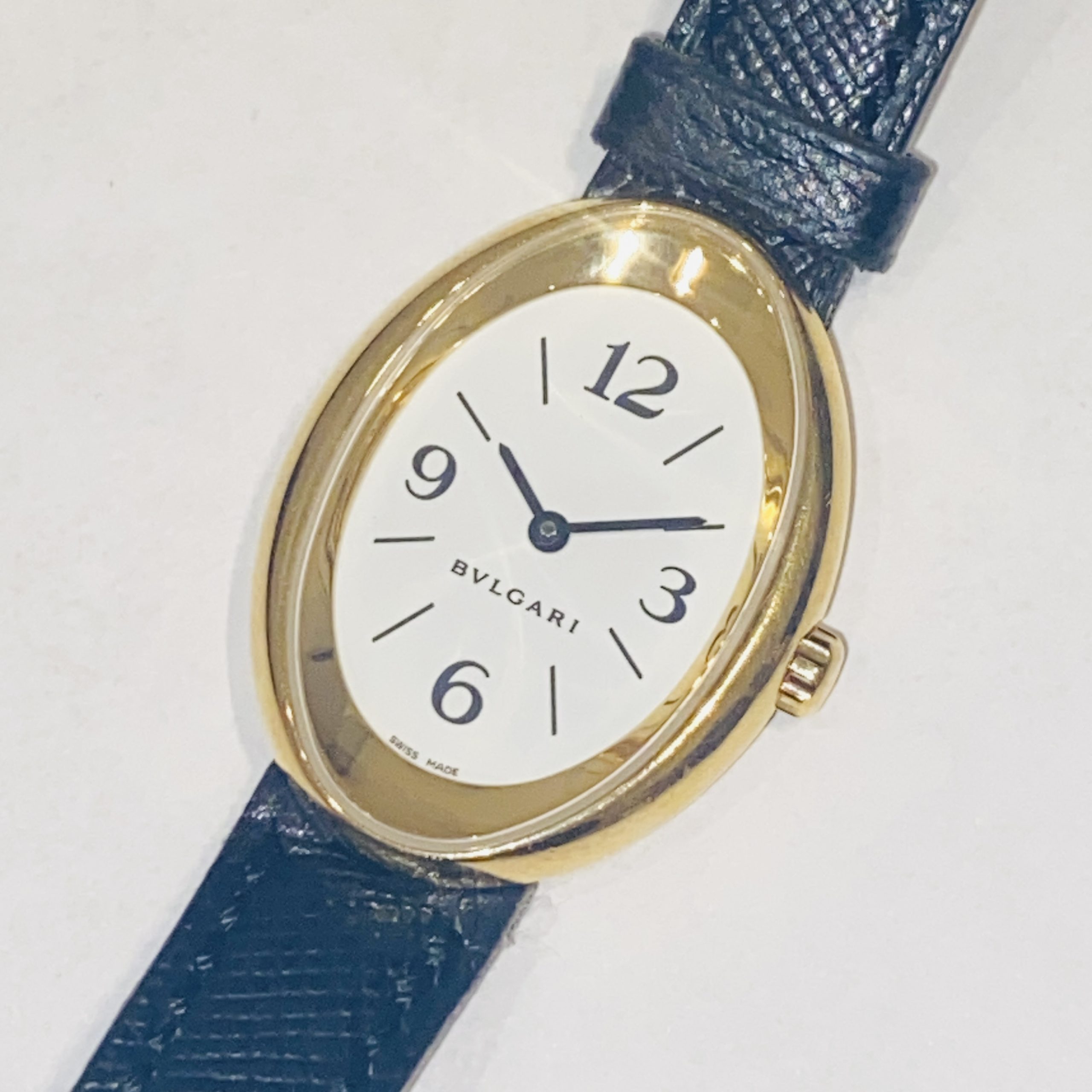 【BVLGARI/ブルガリ】クオーツ オーバル27 750 腕時計