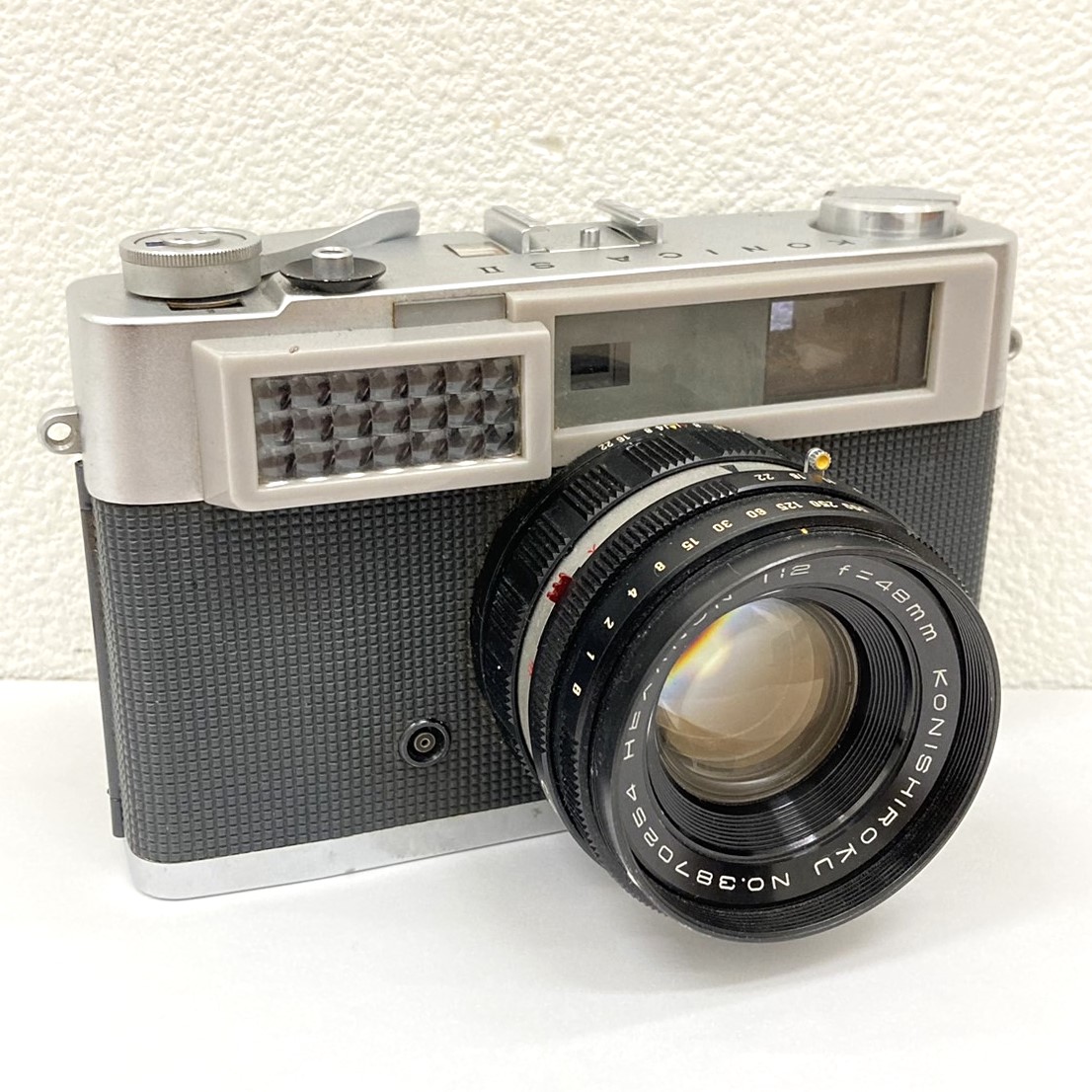 【KONICA/カメラ】ヘキサノン 1:2 f=48mm レンジファインダーフィルムカメラ