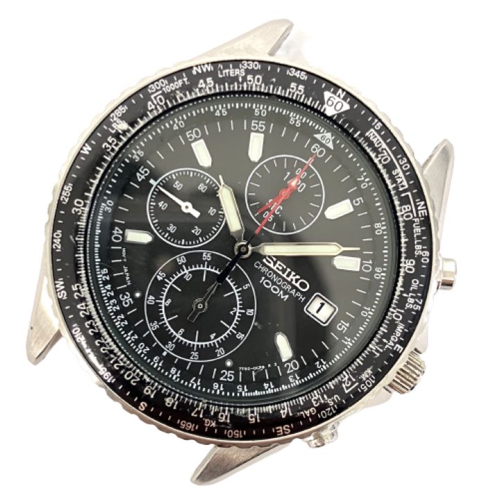 【SEIKO/セイコー】クオーツ クロノグラフ 100M 7T92-0CF0 腕時計