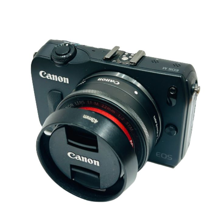 【Canon/キャノン】一眼カメラ EOS M/イオス レンズ EF-M 22mm 1:2 STM