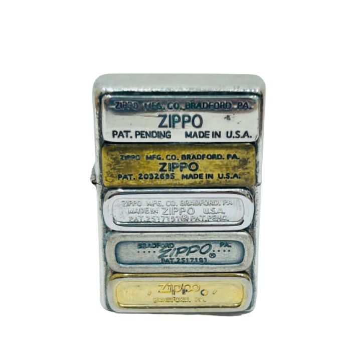 【Zippo/ジッポ】オイルライター 歴代ボトム