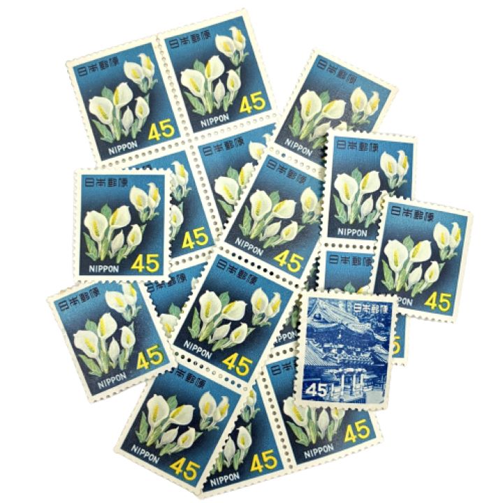 切手バラ 45円