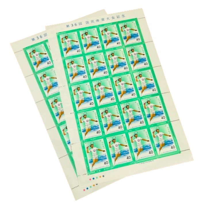 【日本シート切手】40円×20面