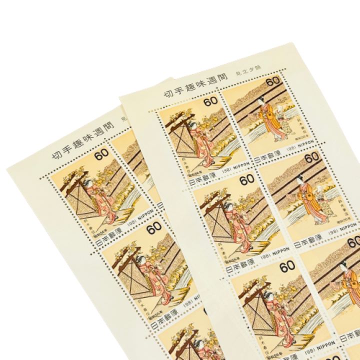 【日本シート切手】60円×10面