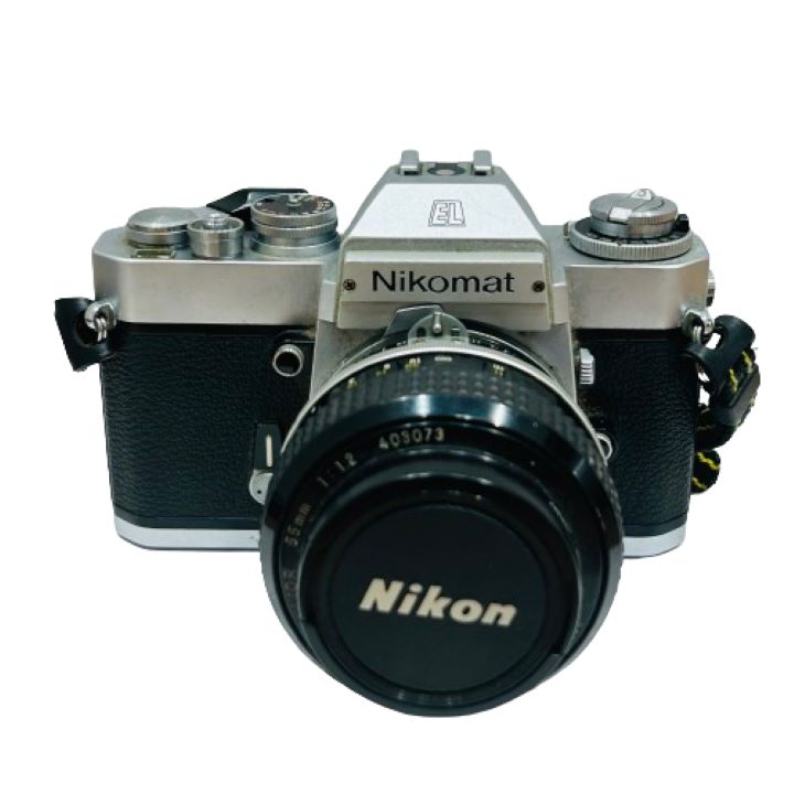 【Nikomat/ニコン】フィルムカメラ EL レンズ 55mm 1:1.2