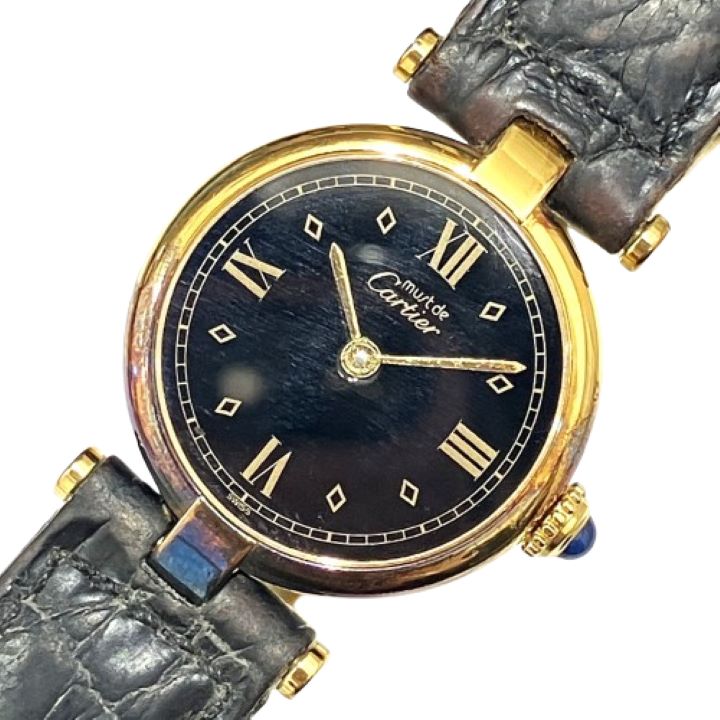 【Cartier/カルティエ】マストヴァンドームヴェルメイユ SV925 590004 QZ 腕時計