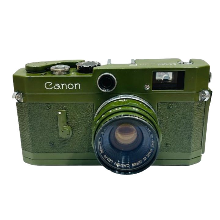 【Canon/キャノン】P フィルムカメラ オリーブ 35mm 1:2