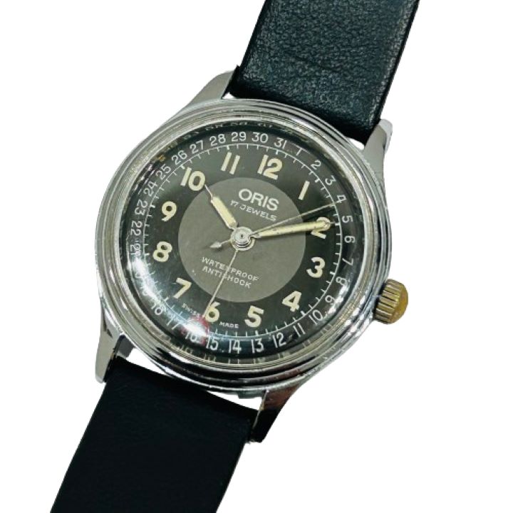 【ORIS/オリス】手巻き ポインターデイト 302-7285 ボーイズ 腕時計
