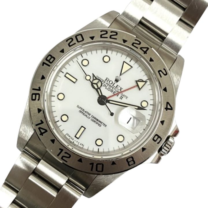 【ROLEX/ロレックス】エクスプローラーⅡ 16570 S番 AT 腕時計