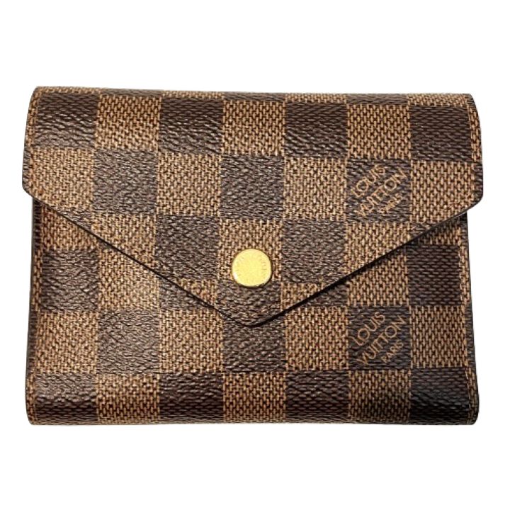 【Louis Vuitton/ルイヴィトン】 ダミエ ポルトフォイユヴィクトリーヌ N41659 ミニ財布