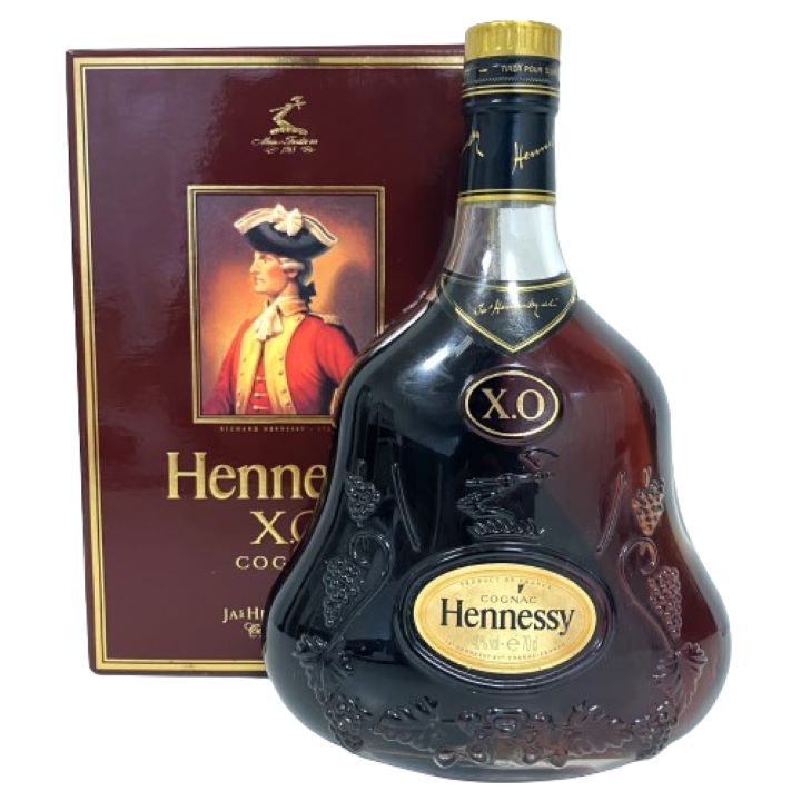 【Hennessy/ヘネシー】XO 金キャップ クリアボトル ブランデー 700ml