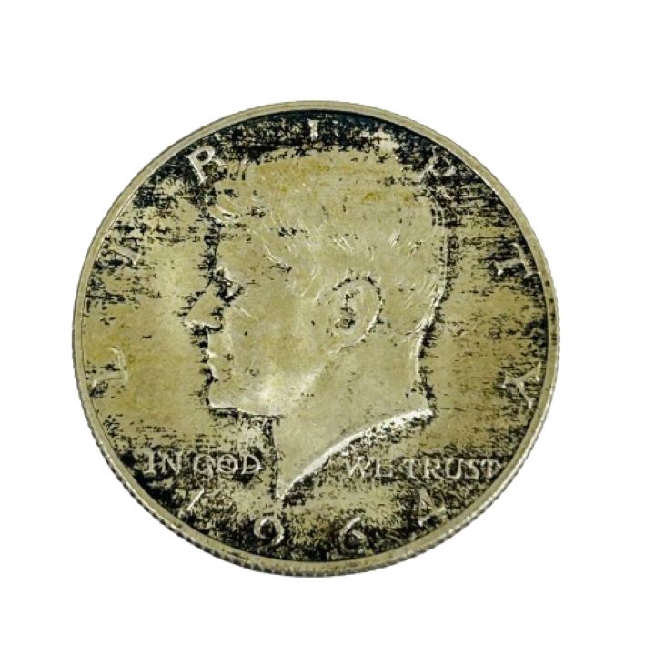 【外国銀貨】アメリカ ハーフダラー/50セント 1964年 銀貨 コイン
