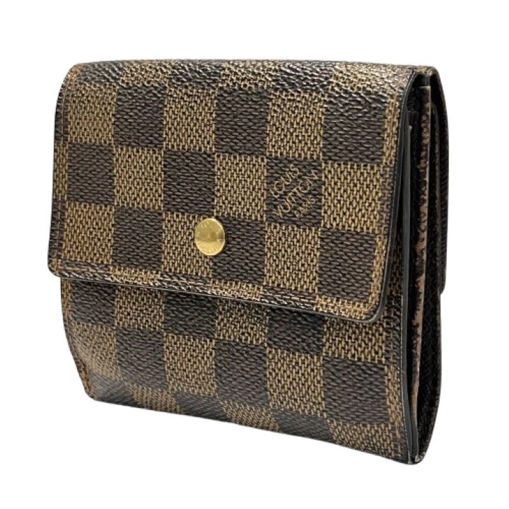 【LOUIS VUITTON/ルイヴィトン】ダミエ ポルトフォイユエリーズ N61654 Wホックコンパクト財布