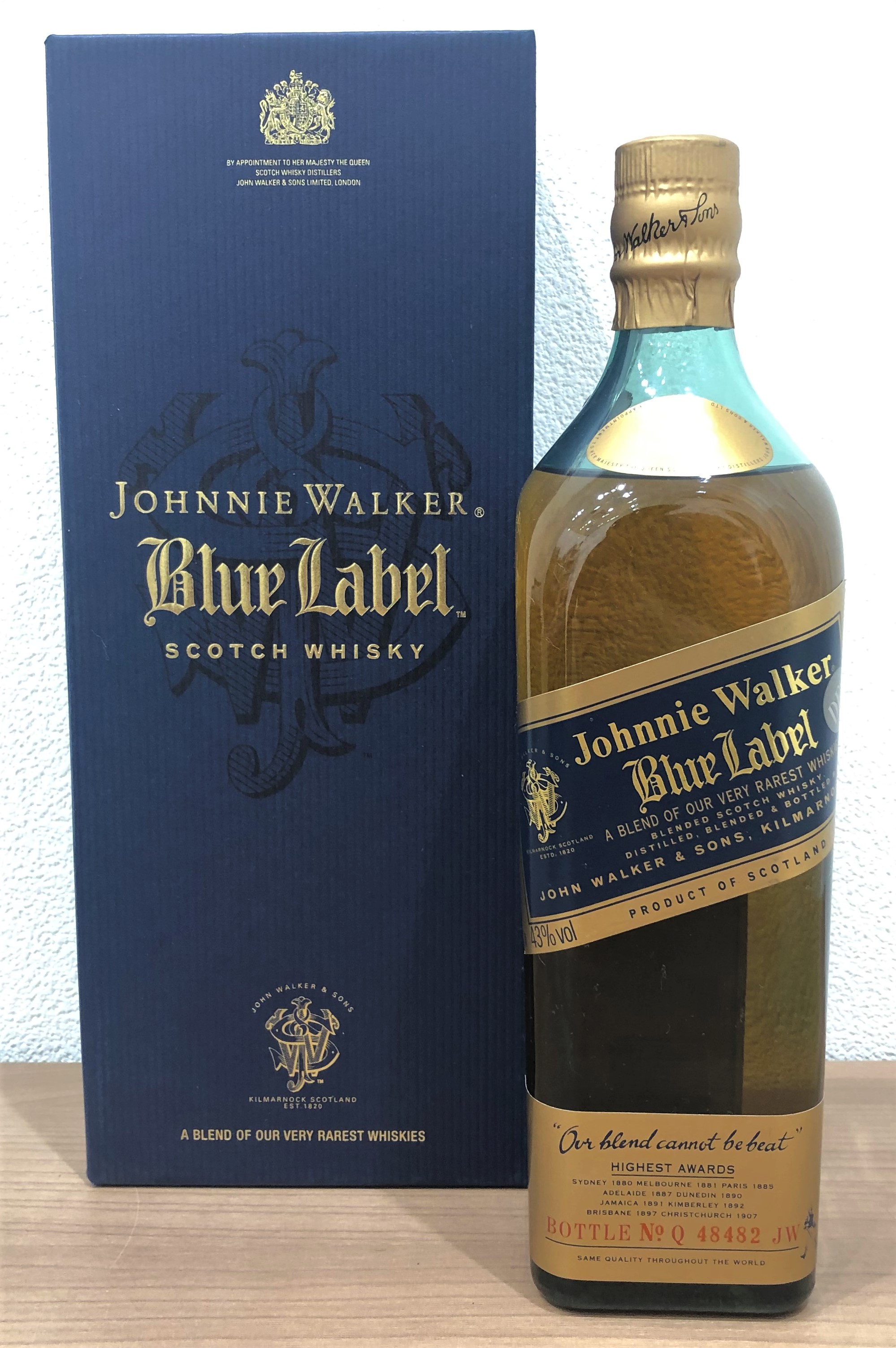 Johnnie Walker ジョニーウォーカー ブルーラベル 750ml スコッチウイスキー わかば南砂町スナモ店