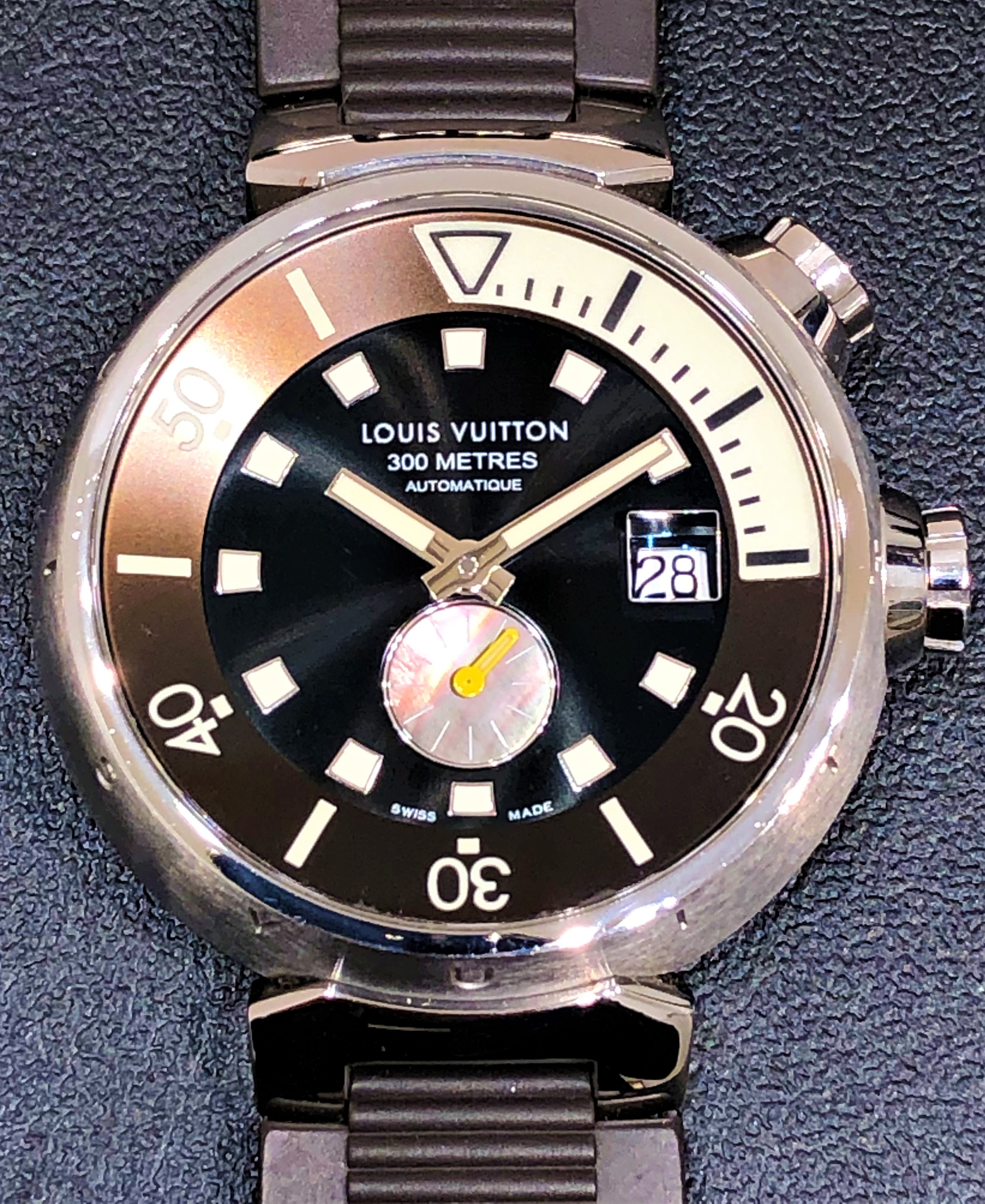 【LOUIS VUITTON/ルイヴィトン】タンブールダイビング Q1031 腕時計