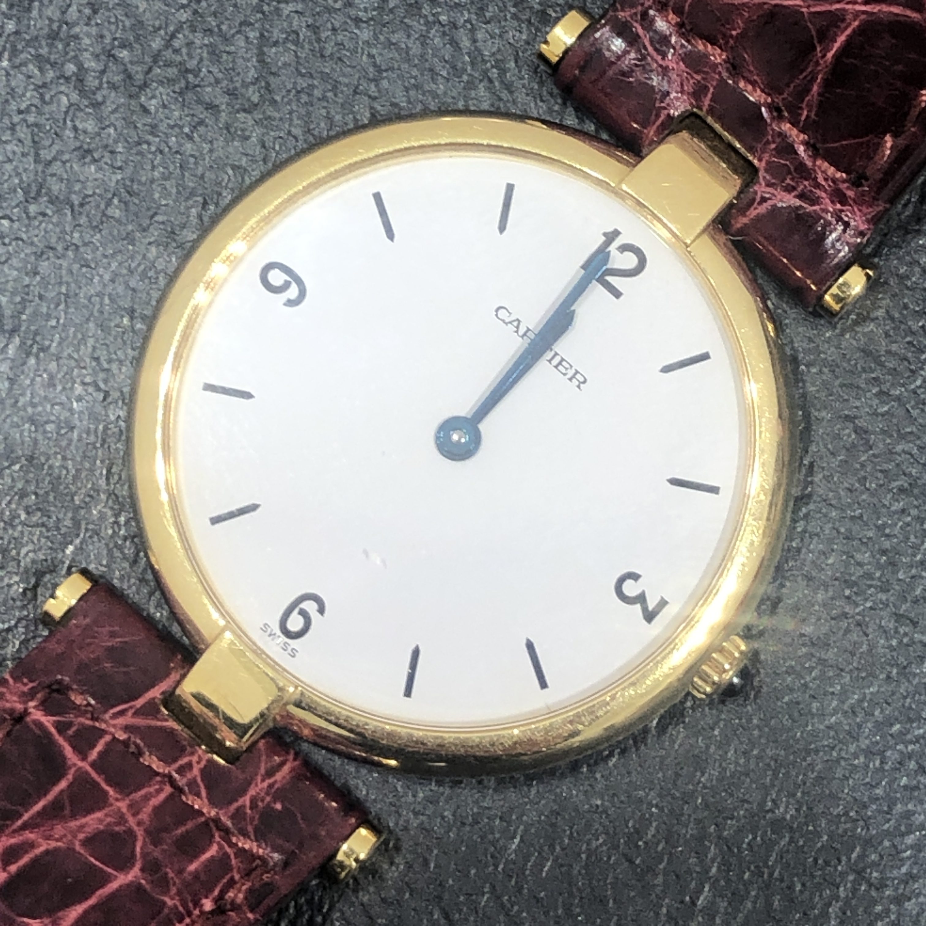 【Cartier/カルティエ】マストヴェルメイユ YGケース 810012568 QZ 腕時計