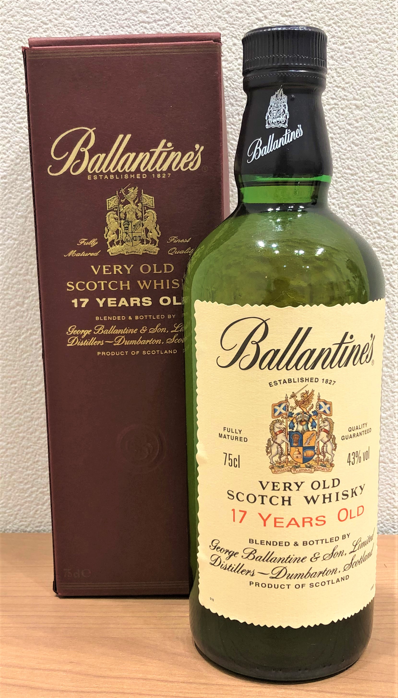 【Ballantines/バランタイン】17年 750ml スコッチウイスキー