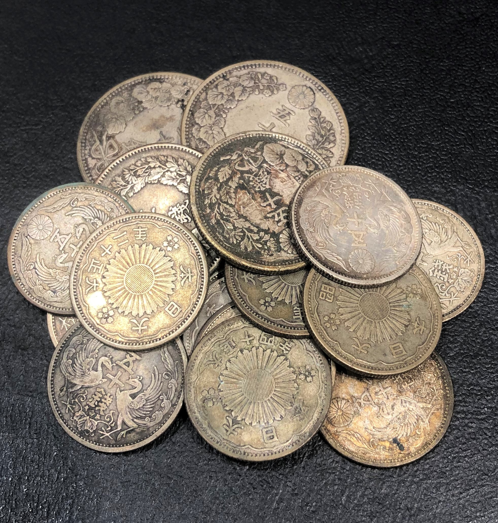 【日本古銭】50銭銀貨