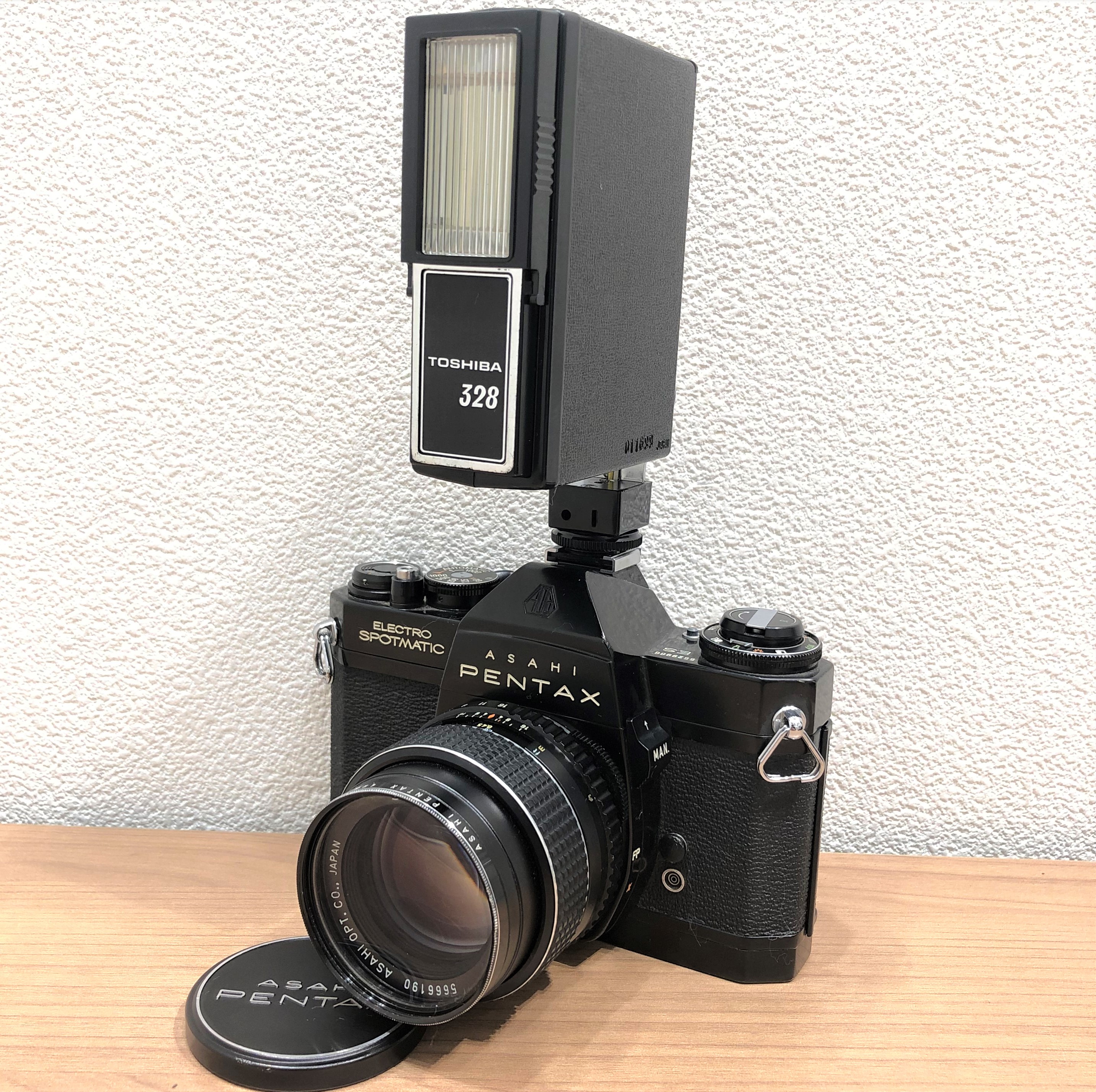 【ASAHI PENTAX/アサヒペンタックス】エレクトロスポットマチック TAKUMAR 1.4 50 一眼レフフィルムカメラ