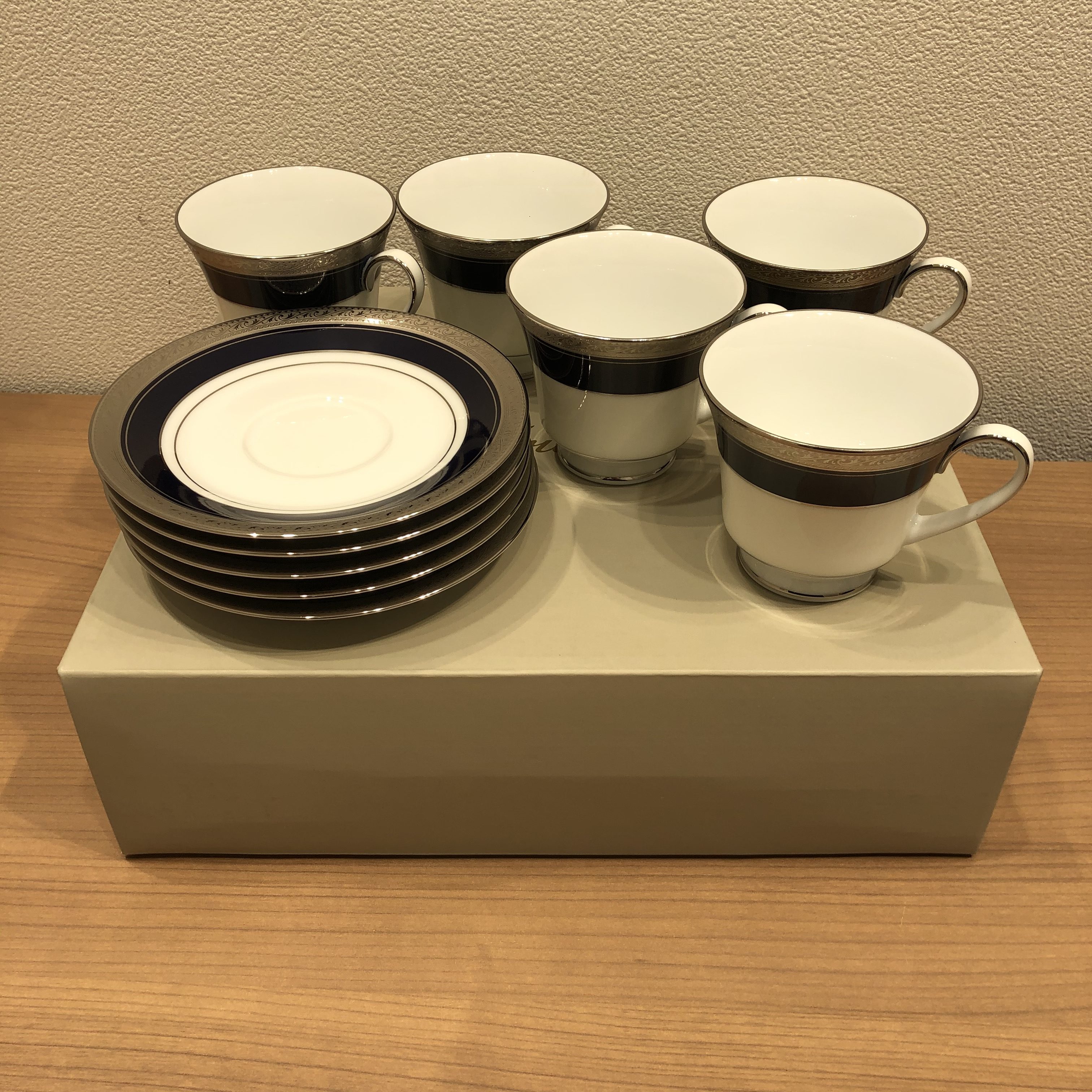 【Noritake/ノリタケ】カップ＆ソーサー×5客