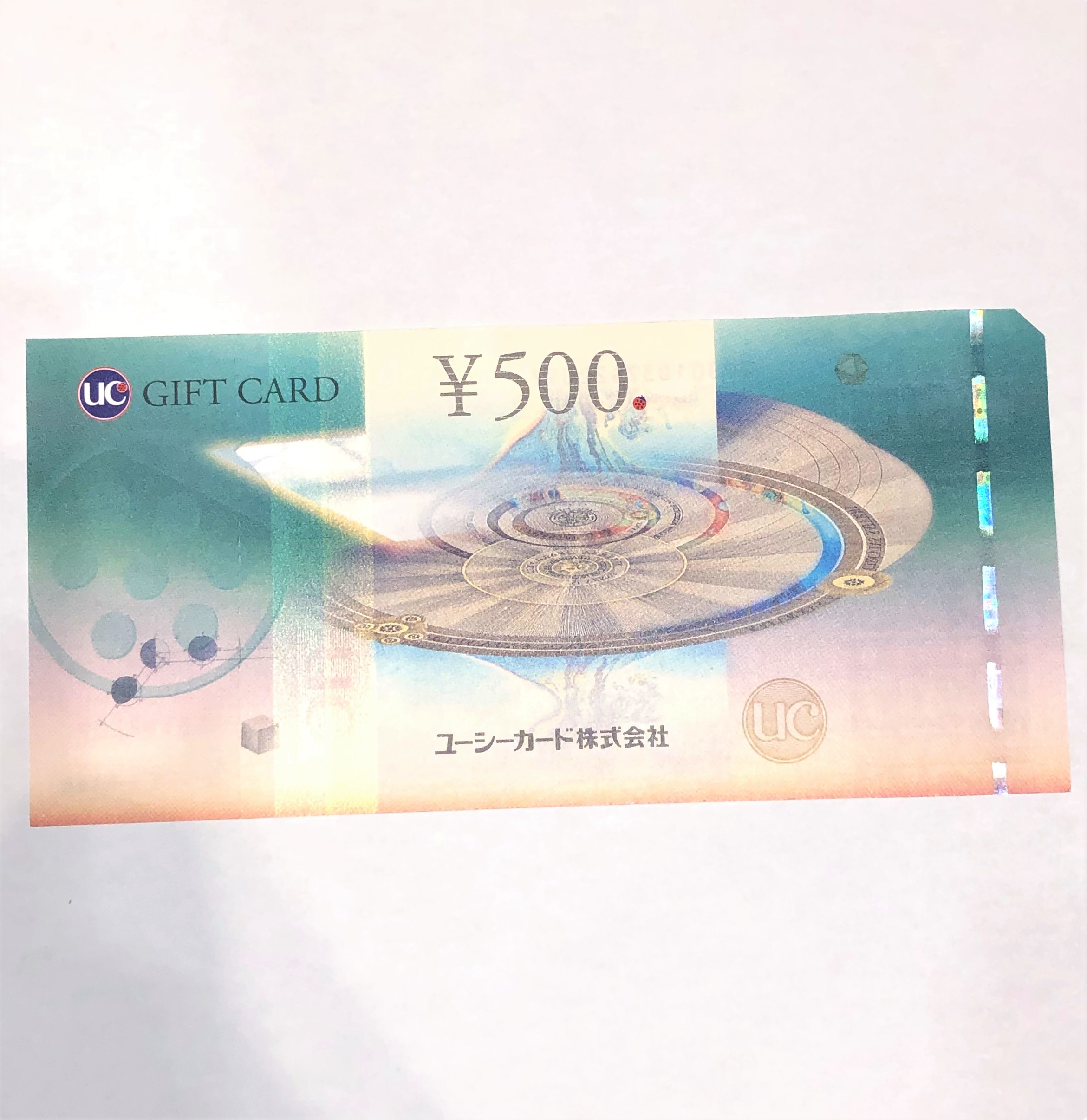 UCギフトカード 500円