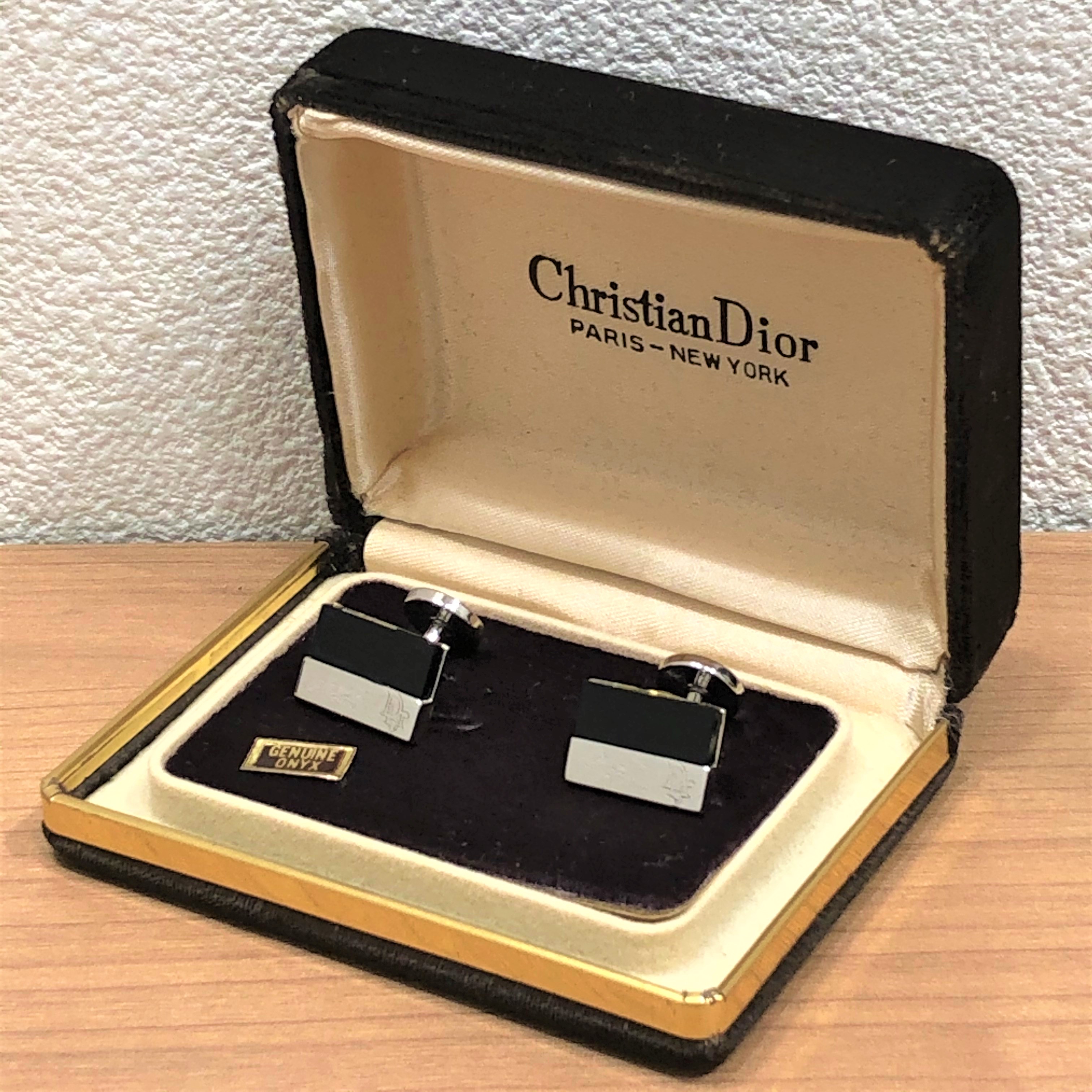 【Christian Dior/クリスチャンディオール】カフスボタン