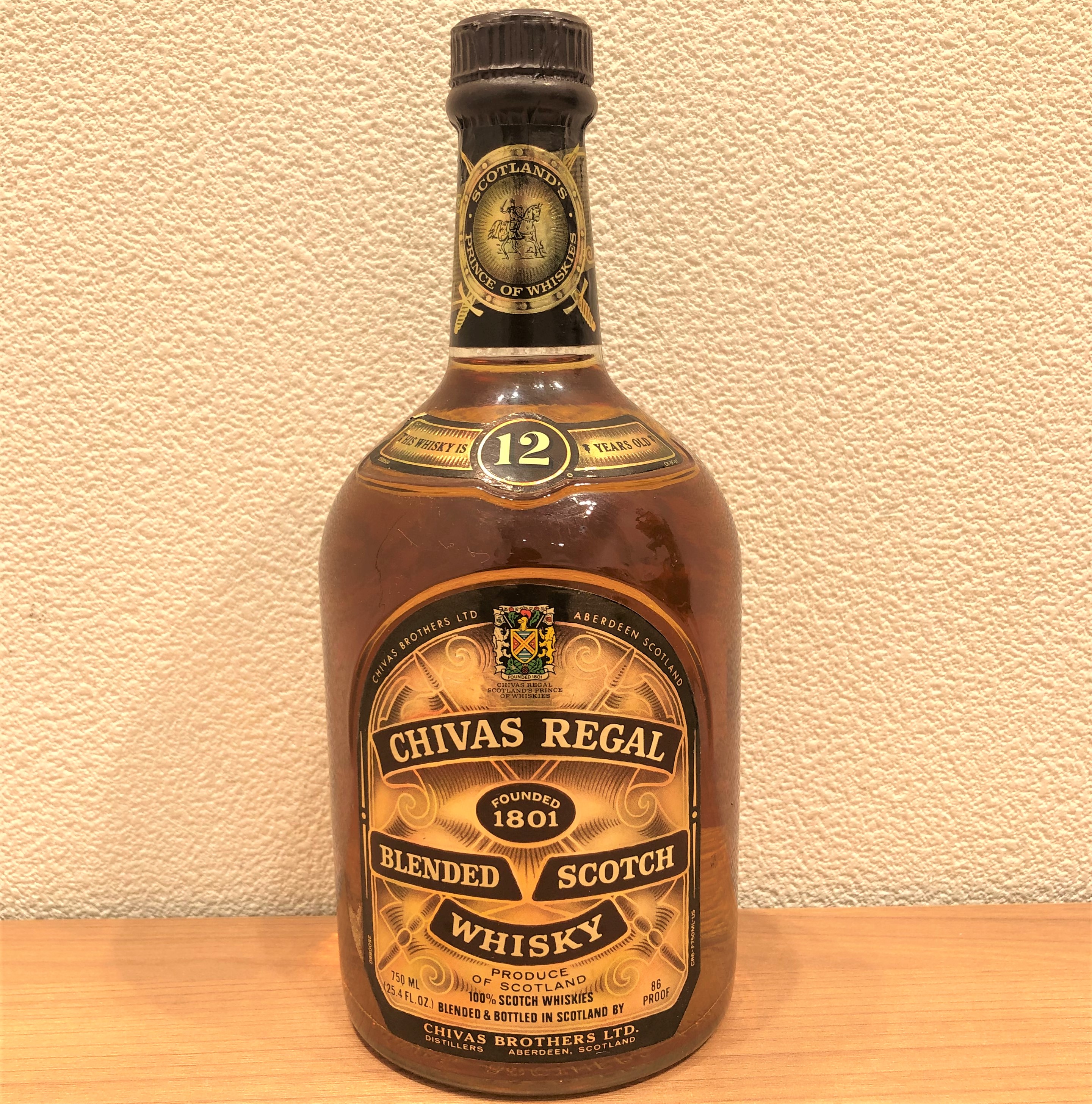 【CHIVAS REGAL/シーバスリーガル】12年 750ml スコッチウイスキー