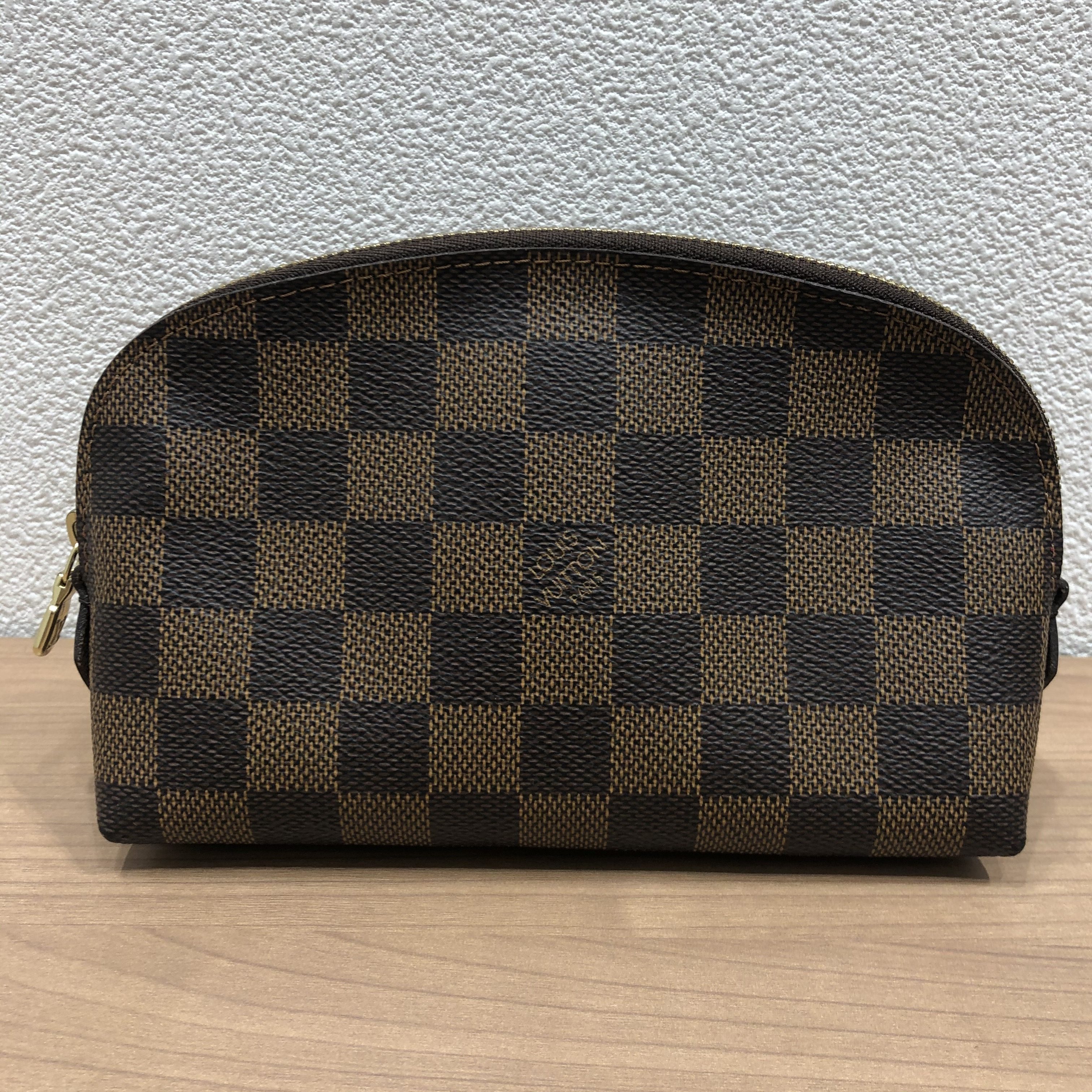 【LOUIS VUITTON/ルイヴィトン】ダミエ ポシェットコスメポーチ N47516